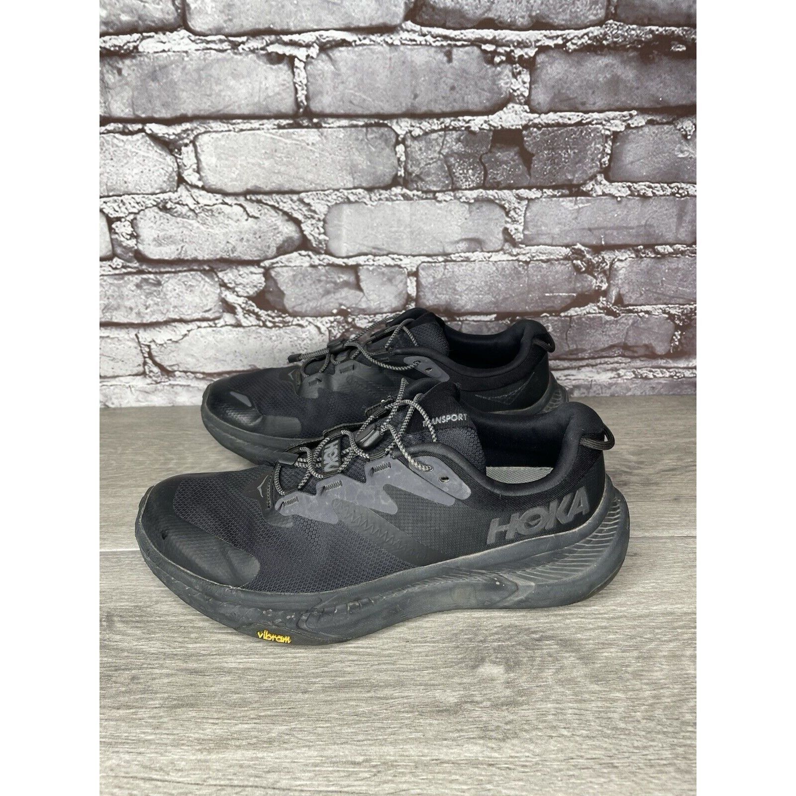 Hoka Hoka One One Sneakers Running Shoes Transport Black Athletic Size US 9.5 / IT 39.5 - 1 Thumbnail