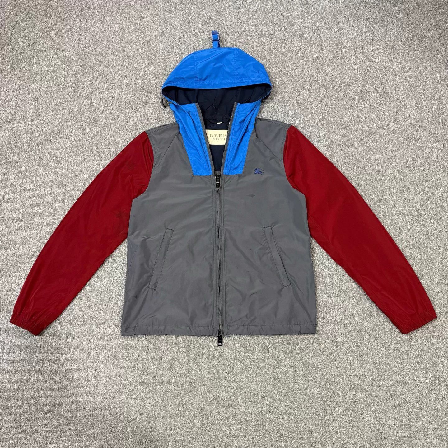 Burberry Burberry Color Blocked Windbreaker Jacket 99 New M Size US M / EU 48-50 / 2 - 1 Thumbnail