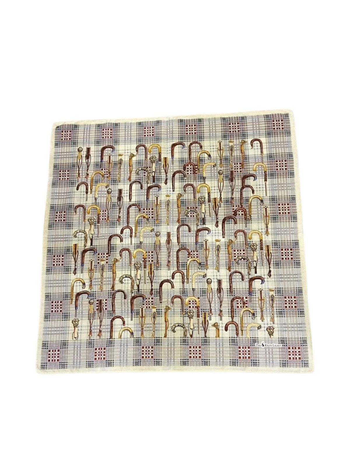 Polo Ralph Lauren 🔥Polo Ralph Lauren Antique Head Walking Cane Print Bandana Size ONE SIZE - 7 Thumbnail