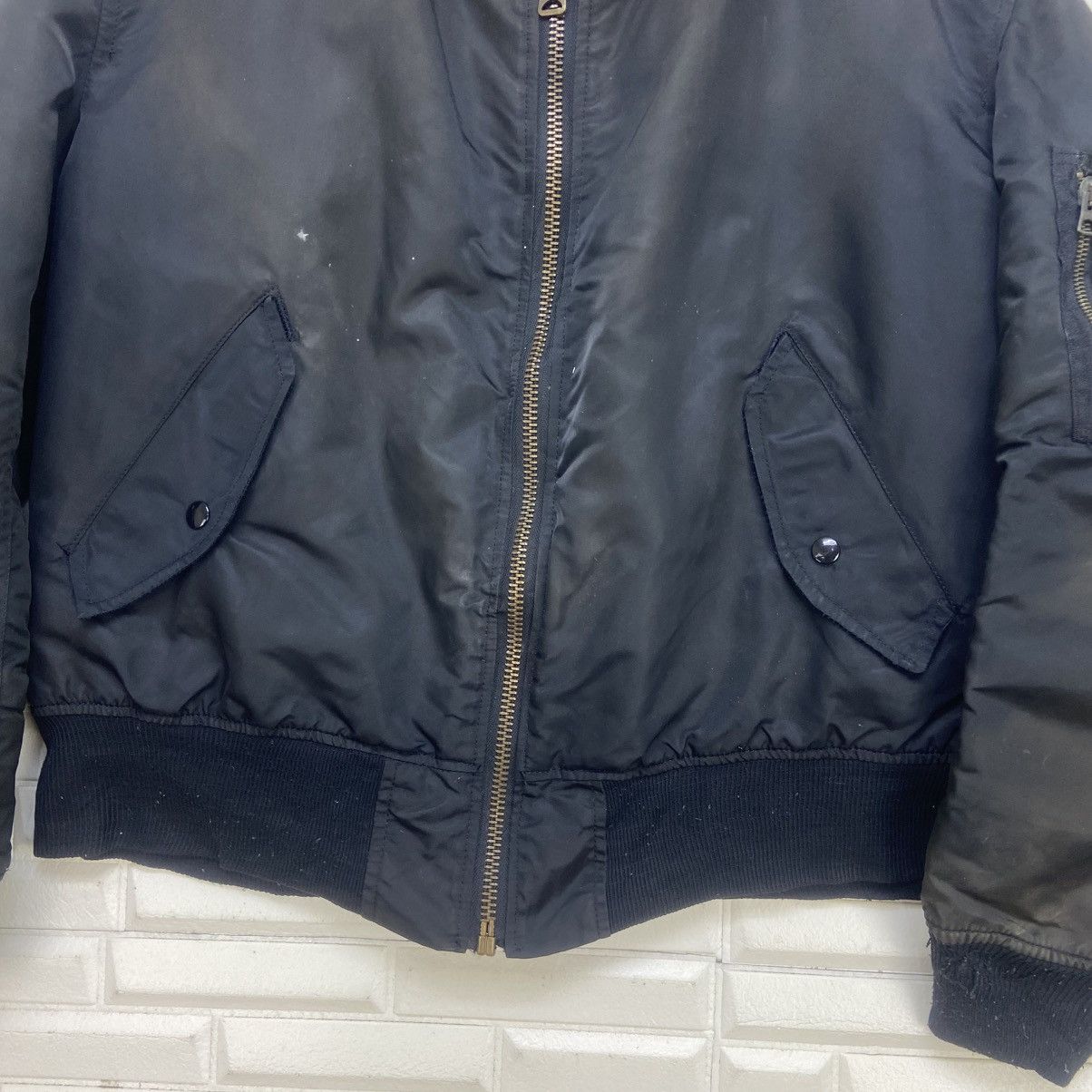 Alpha Industries Vintage Alpha Industries USAF Flight Bomber MA-1 Jacket Size US L / EU 52-54 / 3 - 7 Thumbnail