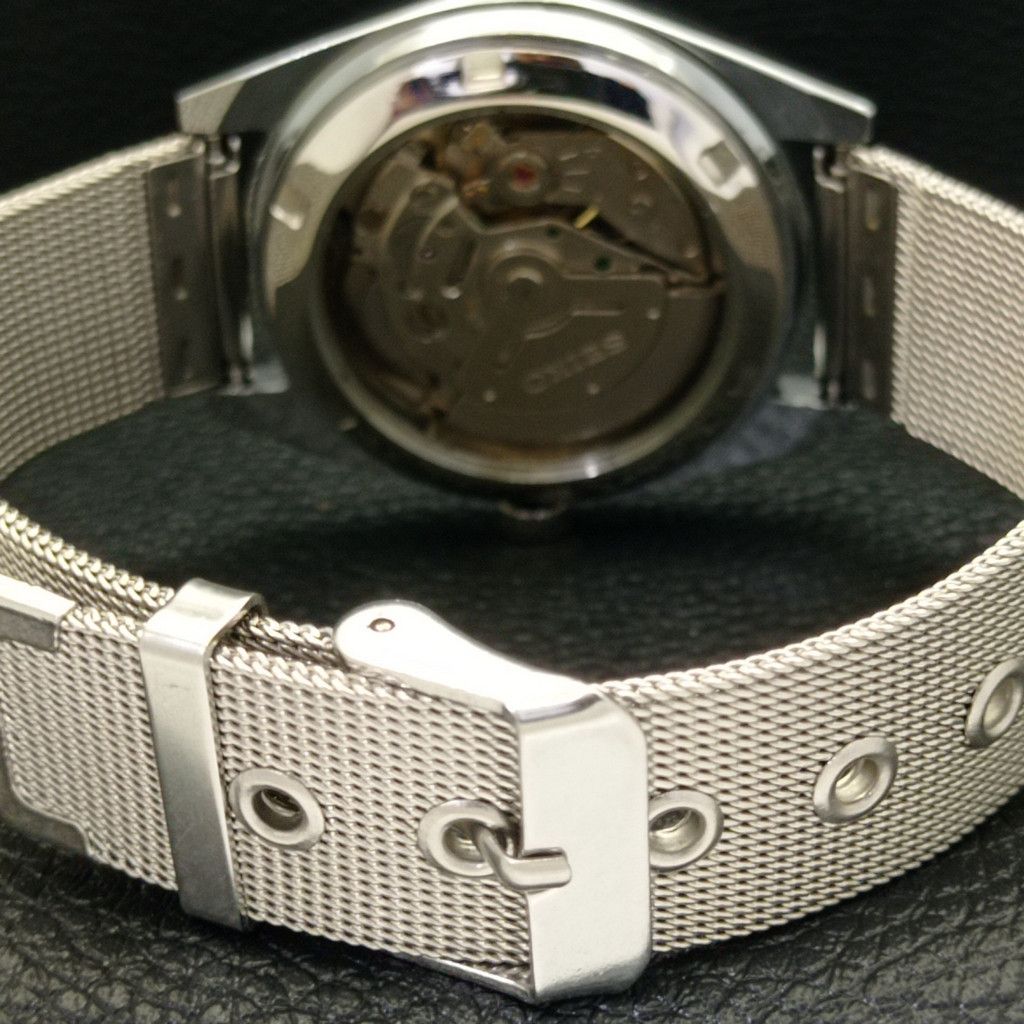Seiko REFURBISHED VINTAGE SEIKO 5 AUTO JAPAN MENS WATCH a440234 Size 38 - 2 Thumbnail
