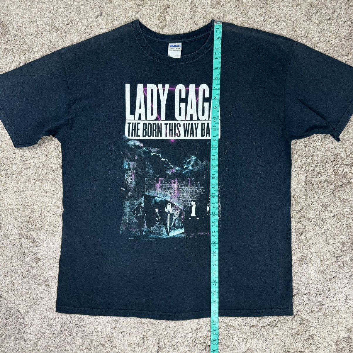 Band Tees LADY GAGA The Born This Way Ball T-shirt Size US XL / EU 56 / 4 - 17 Thumbnail