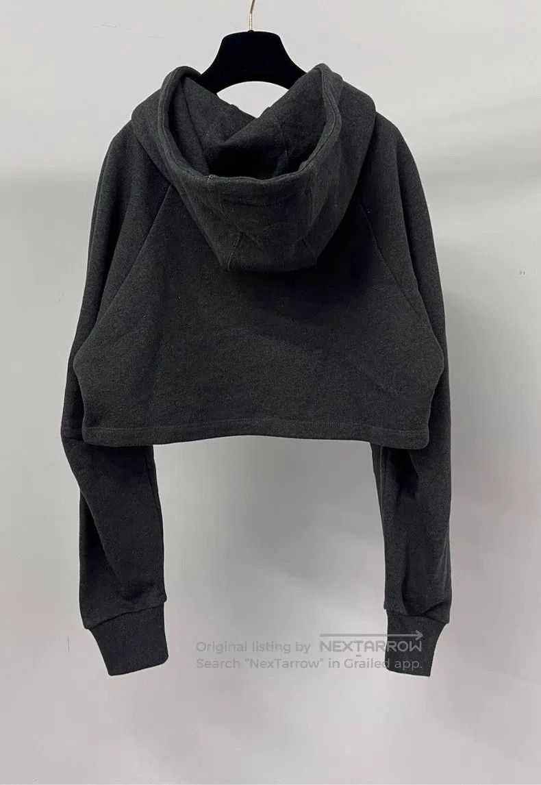 Loewe Loewe Black Leather Patch Logo Hoodie Long Sleeve Top Size S / US 4 / IT 40 - 2 Thumbnail