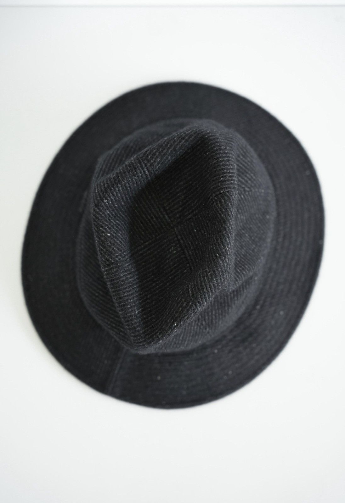 Yohji Yamamoto Yohji Yamamoto 15aw Wool Tweed Fedora Size ONE SIZE - 5 Thumbnail
