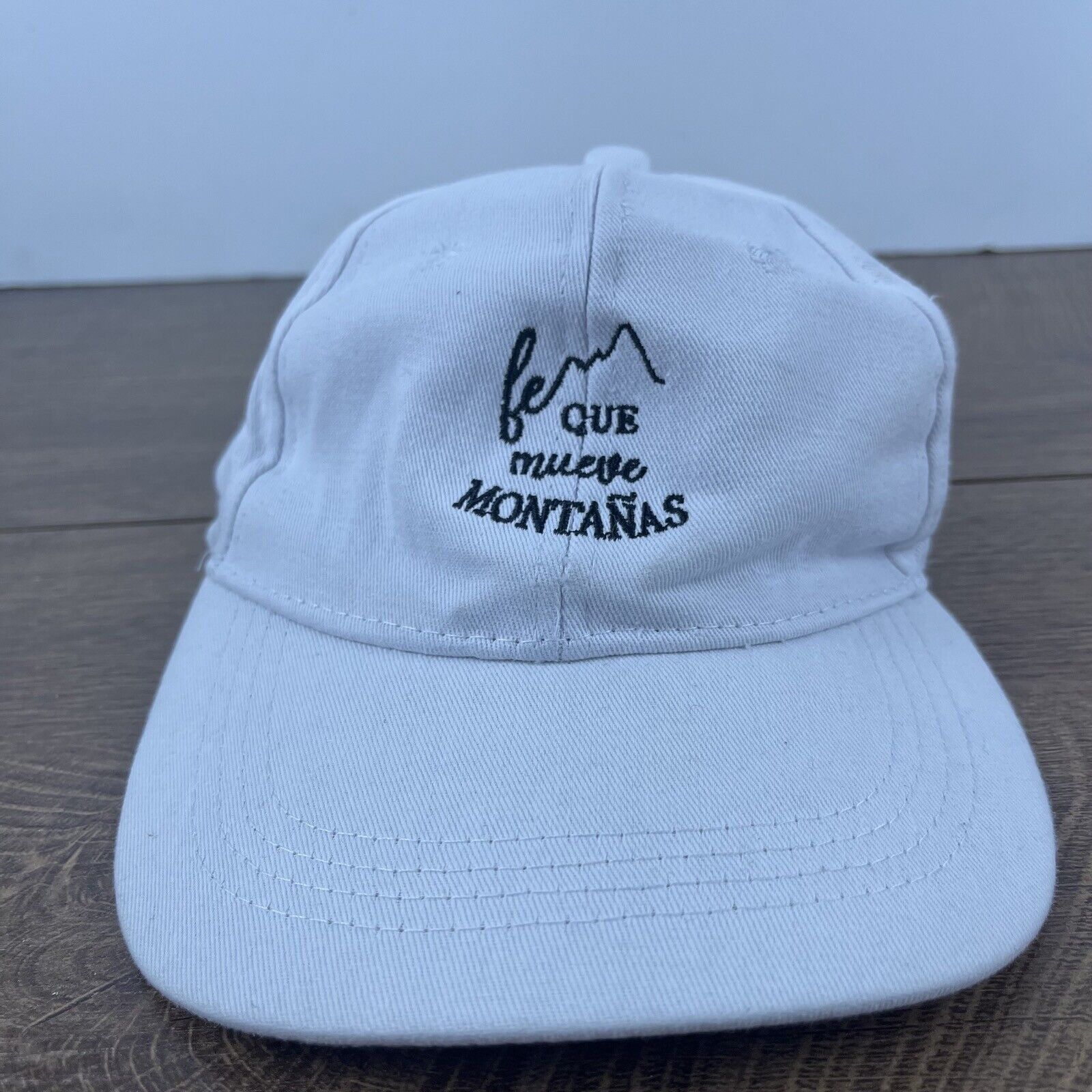 Other Que Mueve Montanas Hat Adjustable Hat White Adjustable Hat W Size ONE SIZE - 2 Thumbnail