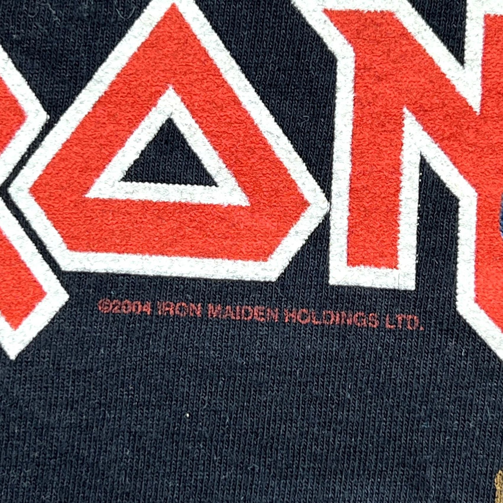 Fruit Of The Loom Nike Iron Meiden The Trooper 2004 Mens Shirt Small Black Tee Fruit of the Loom Size US S / EU 44-46 / 1 - 3 Thumbnail