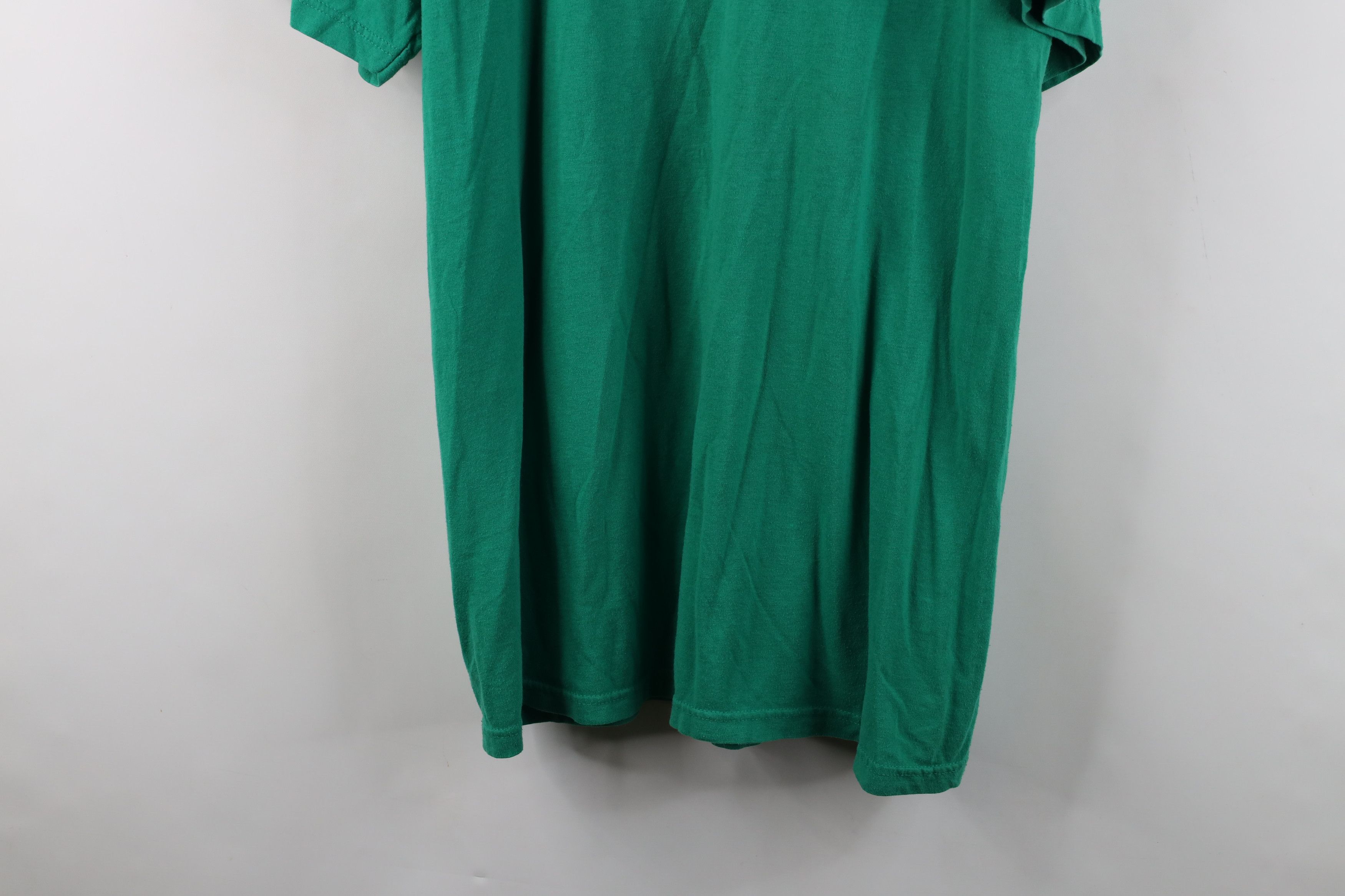 Vintage Vintage 90s Streetwear Short Sleeve Pocket T-Shirt Kelly Size US XL / EU 56 / 4 - 12 Thumbnail