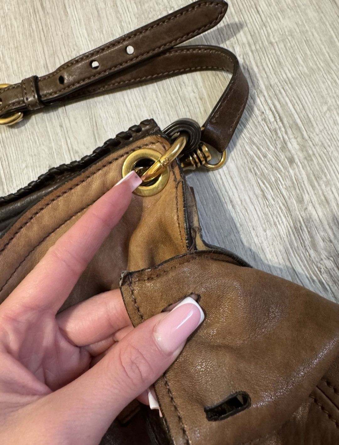 Miu Miu Miu Miu Vintage Leather Bag Size ONE SIZE - 8 Thumbnail