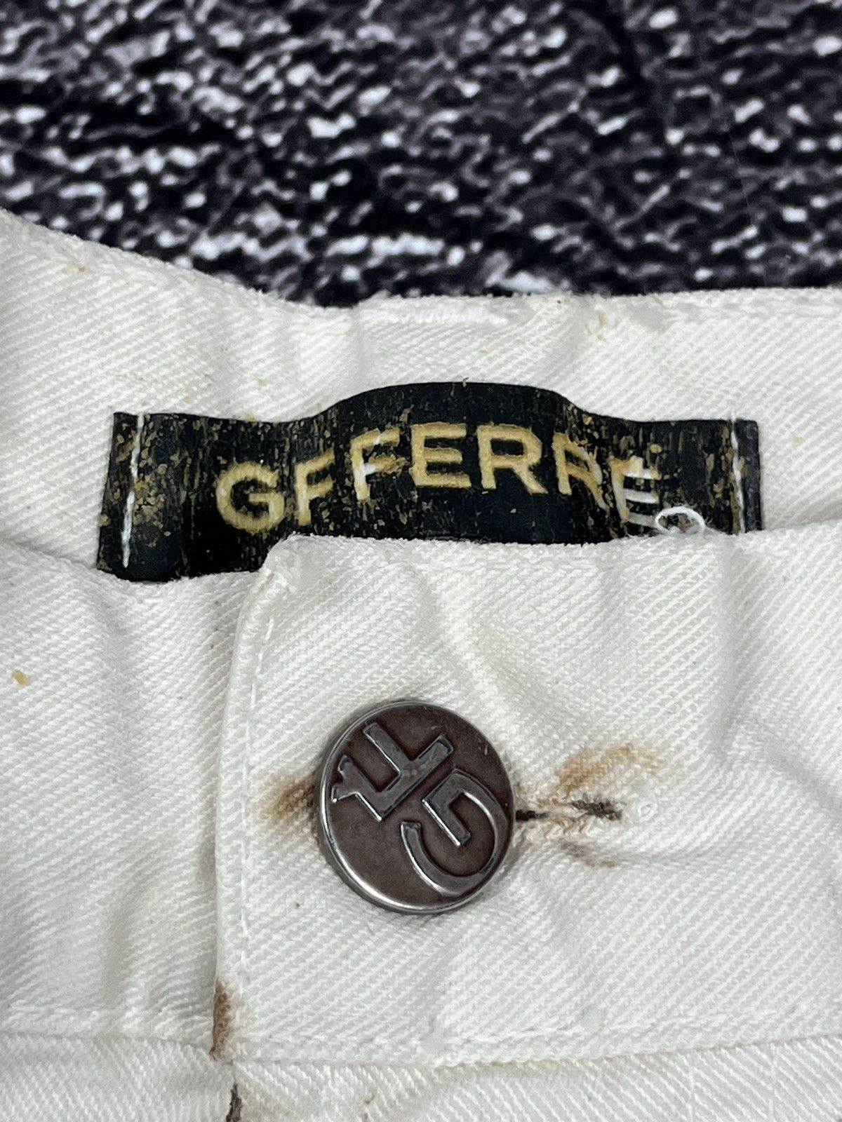 Gianfranco Ferre Gianfranco Ferre Painted Vintage Rare Y2k Denim Pants Size US 38 / EU 54 - 9 Thumbnail