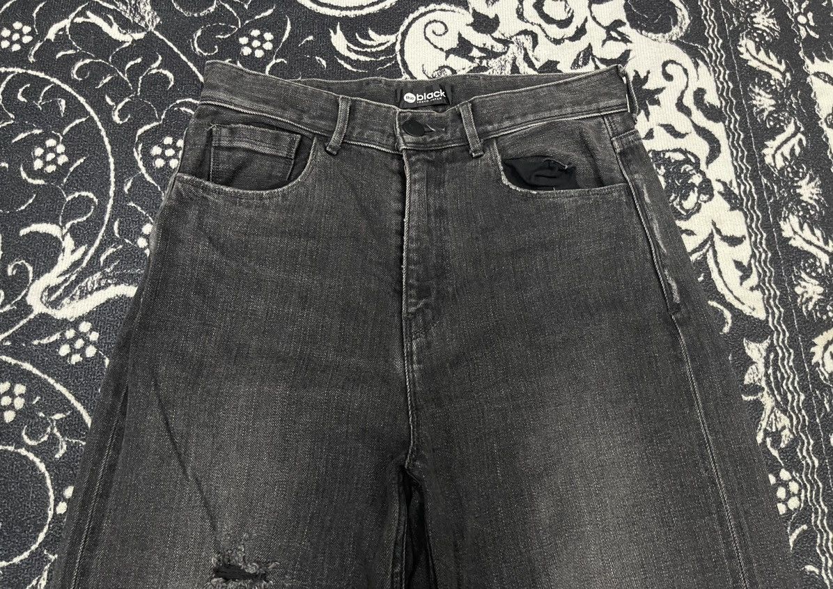 Japanese Brand 90s RARE THE BLACK TOKYO SALVEDGE JEANS DISTRESSED DESIGN Size 28" / US 6 / IT 42 - 9 Thumbnail