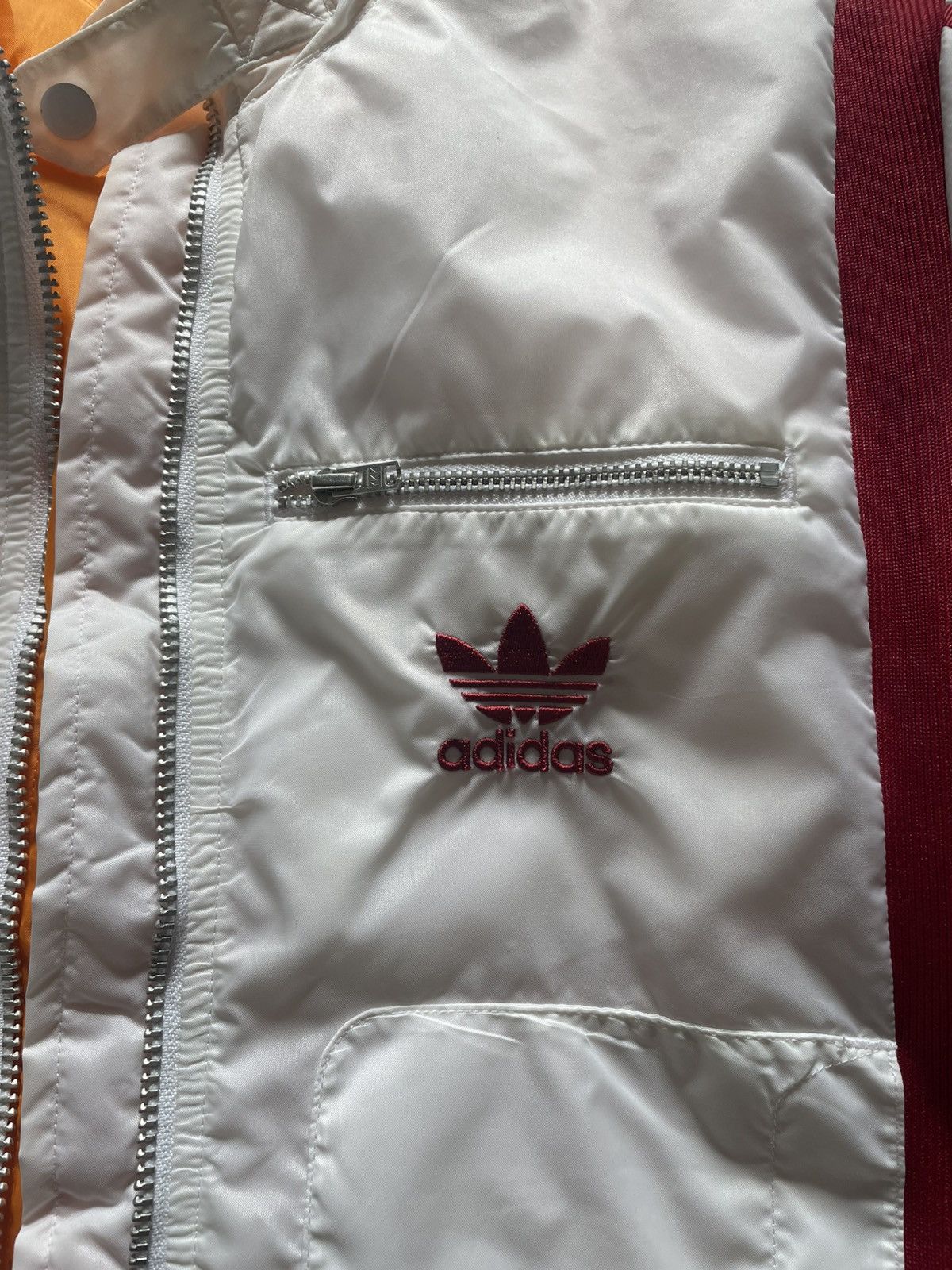 Adidas kurtka ortalionowa Adidas 2005-2006 Size XS / US 0-2 / IT 36-38 - 2 Thumbnail