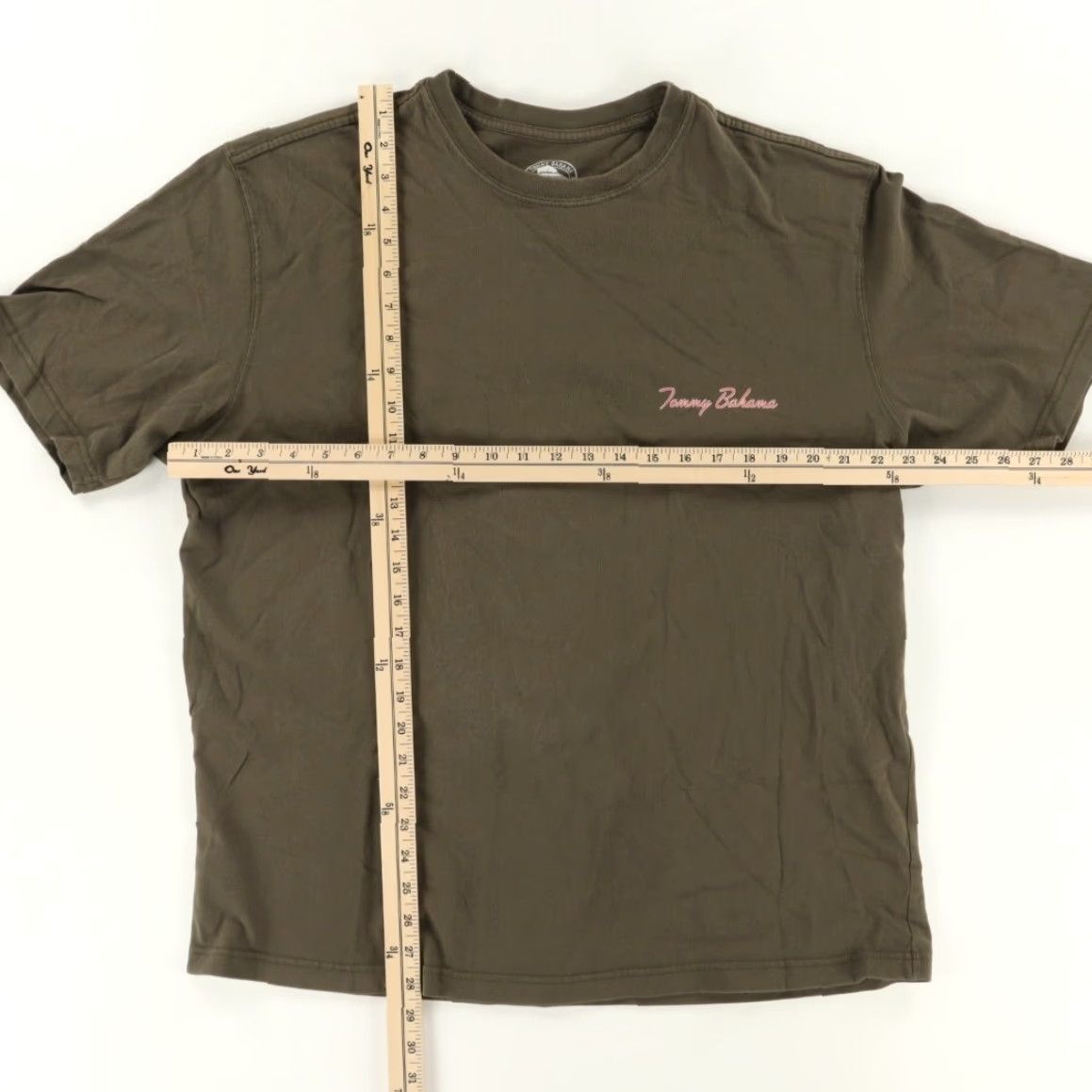 Tommy Bahama Tommy Bahama Shirt Men XL Brown Take it to the Bucket Solid T-Shirt Size US XL / EU 56 / 4 - 3 Thumbnail