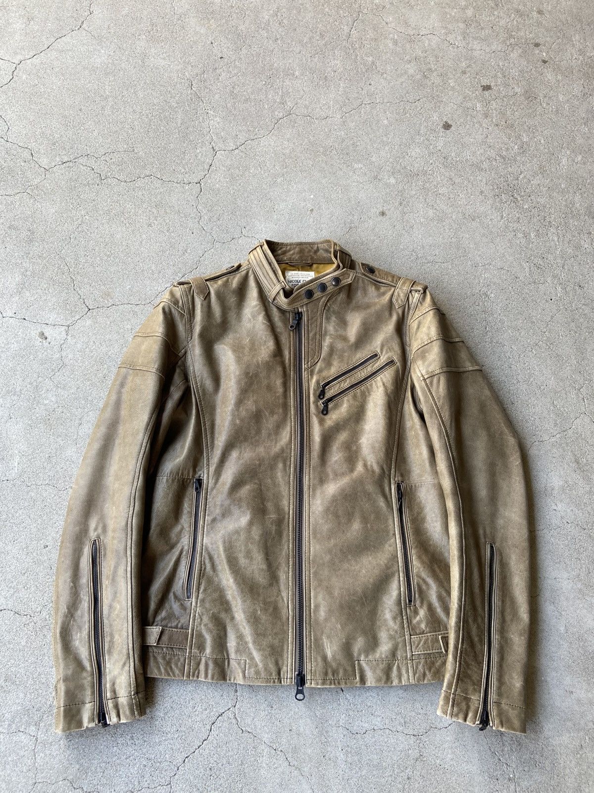 ジャケット・アウター 00s archive NICOLE real leather jacket 00s 