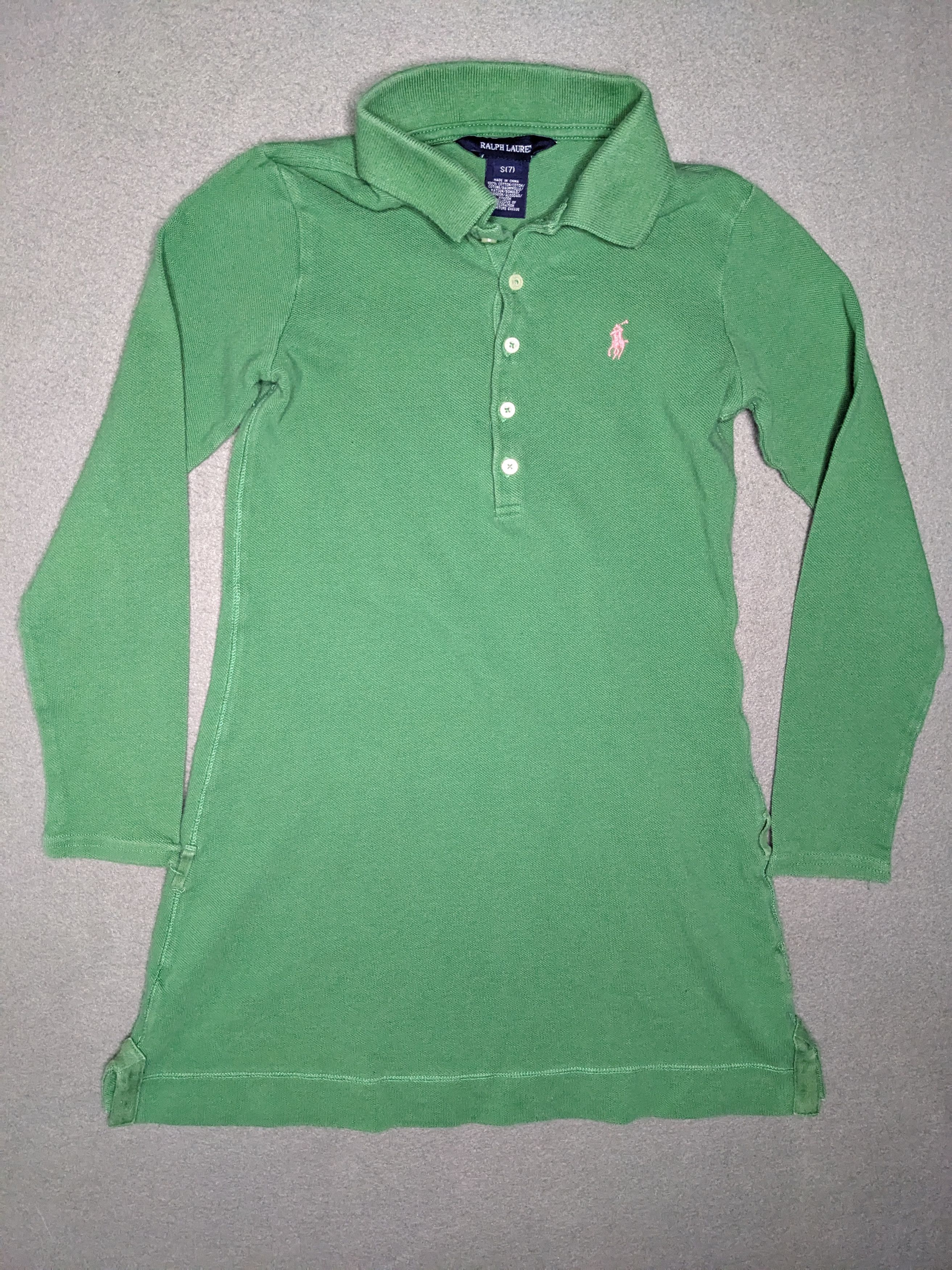 Polo Ralph Lauren Polo Ralph Lauren Youth Shirt Small Pony Size 7 Womans XS Size XS / US 0-2 / IT 36-38 - 1 Thumbnail