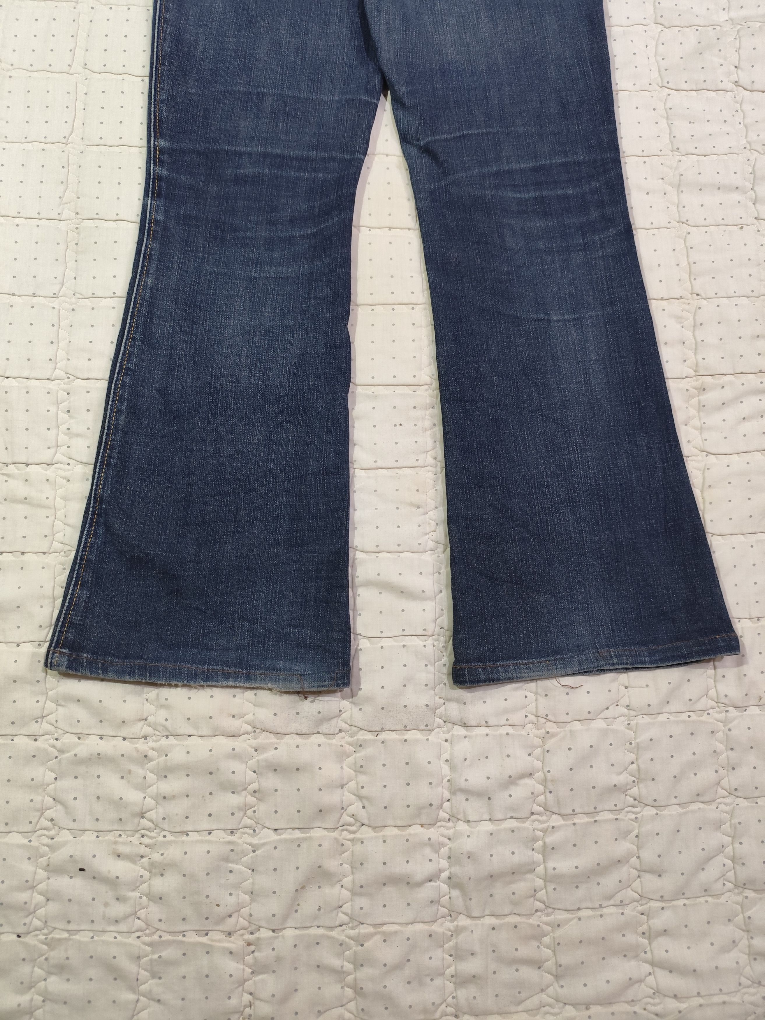 Edwin Vintage Edwin Vienus Flared Washed Denim J023 Size 30" / US 8 / IT 44 - 10 Thumbnail
