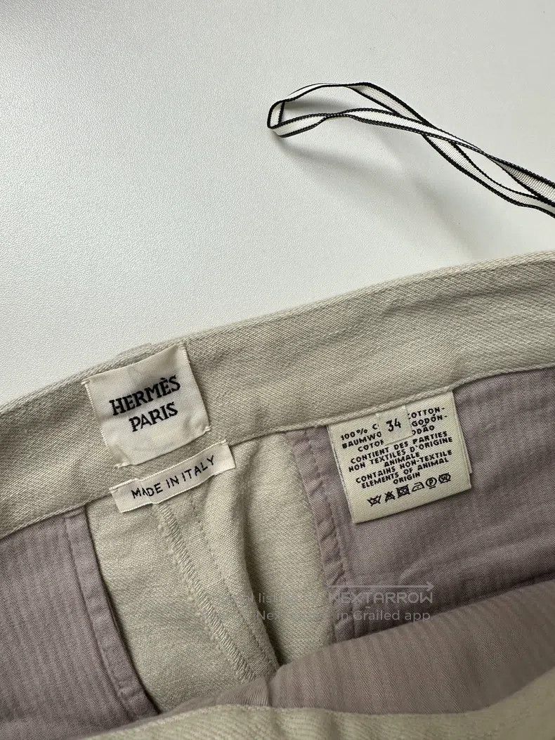 Hermes Hermes Khaki Casual Pants Size 42" / US 20 - 7 Thumbnail