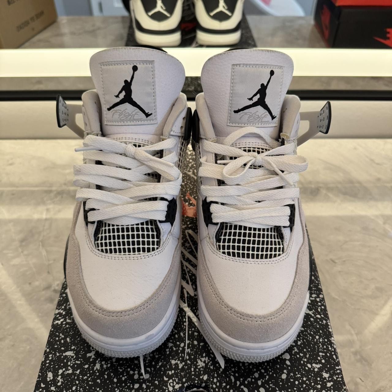 Nike Military black Jordan 4 Size US 8.5 / EU 41-42 - 5 Thumbnail