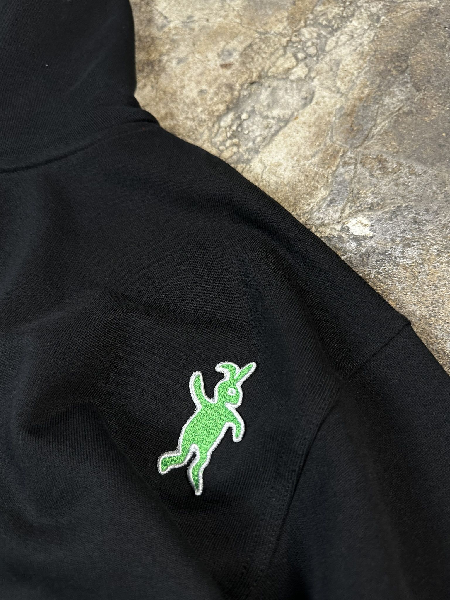 Marni SS19 Marni Dancing Bunny Zip Stripped Boxy Hoodie Size US M / EU 48-50 / 2 - 6 Thumbnail