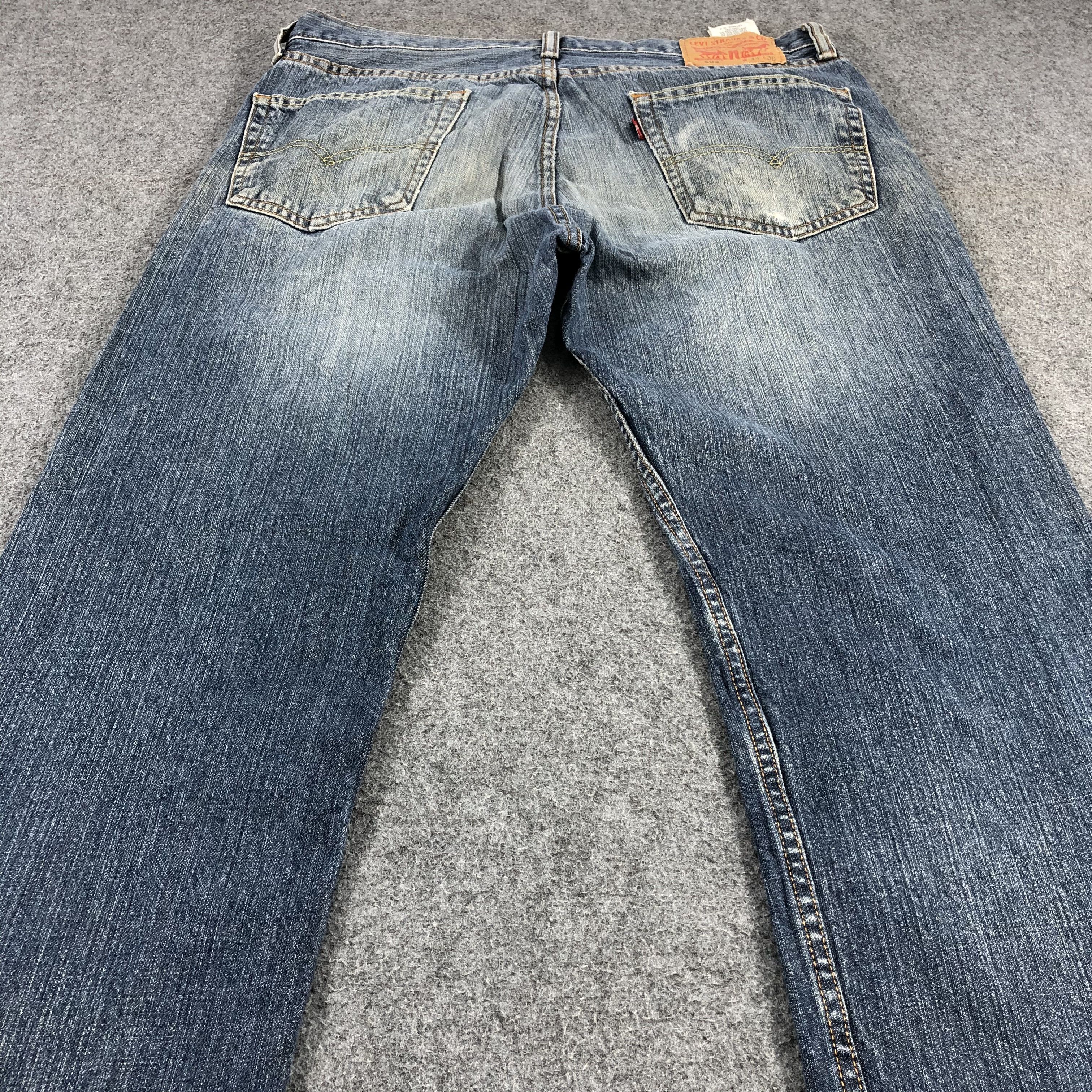 Levi's Vintage Levis 505 Jeans Faded Blue Denim KJ479 Size US 34 / EU 50 - 4 Thumbnail