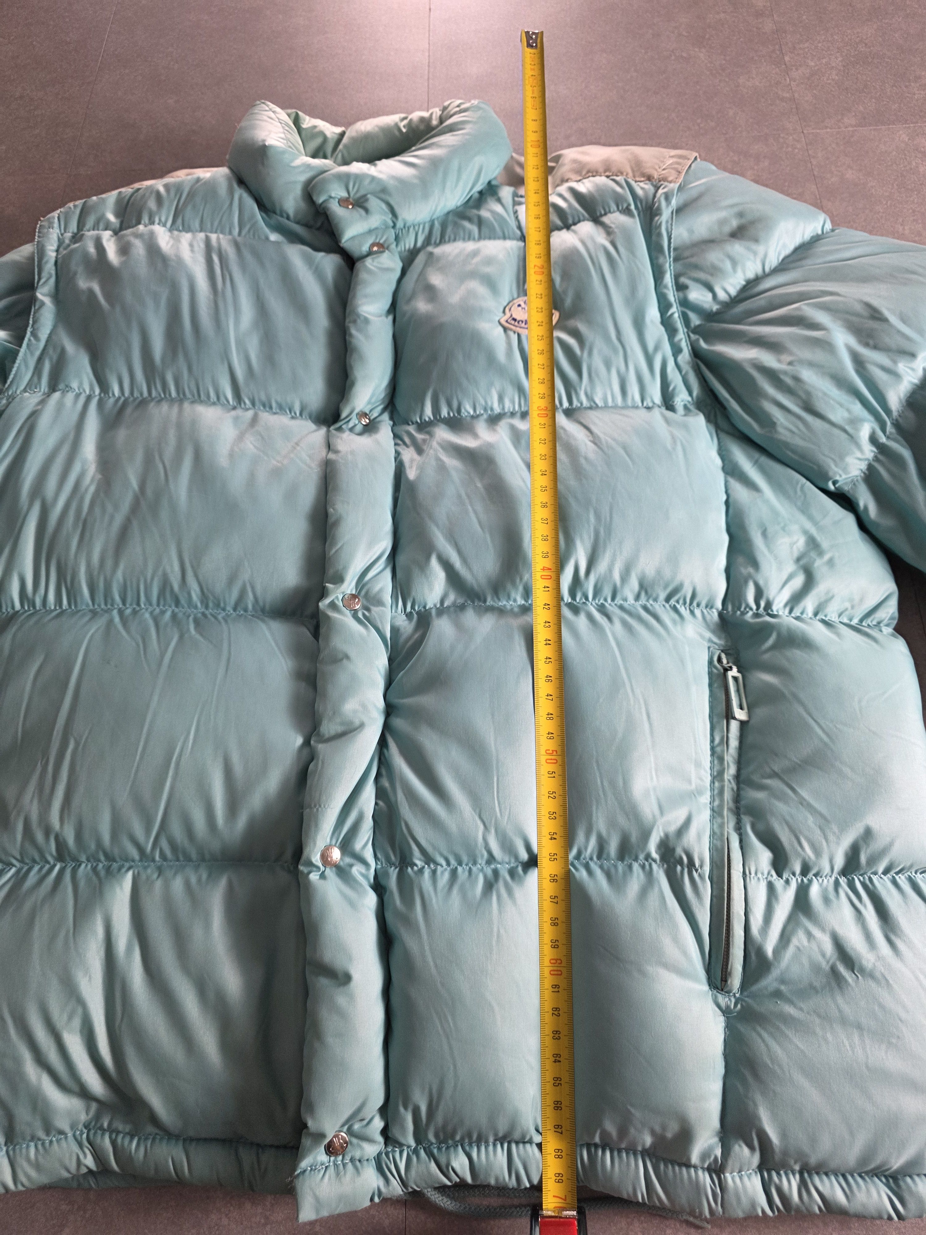 Moncler Puffer Moncler Vintage Made in France Turchese Embroidered Size US L / EU 52-54 / 3 - 14 Thumbnail