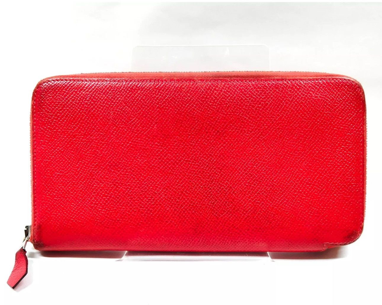 Hermes Hermes Long Wallet Red Leather in excellent condition. Size ONE SIZE - 10 Thumbnail