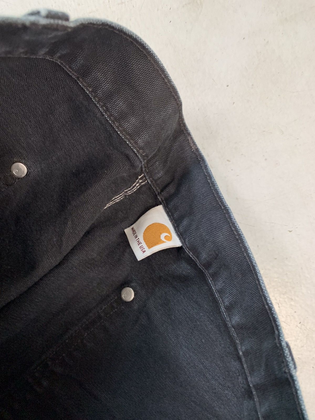 Carhartt Vintage sunfade Carhartt b11 Blk double knee denim Size US 36 / EU 52 - 4 Thumbnail