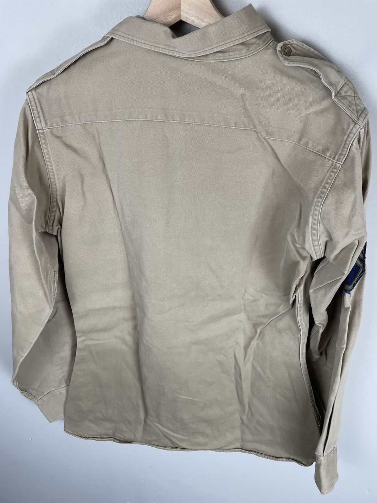 Vintage Vintage Korean War 5th Armored Division Field Shirt Size US S / EU 44-46 / 1 - 1 Thumbnail