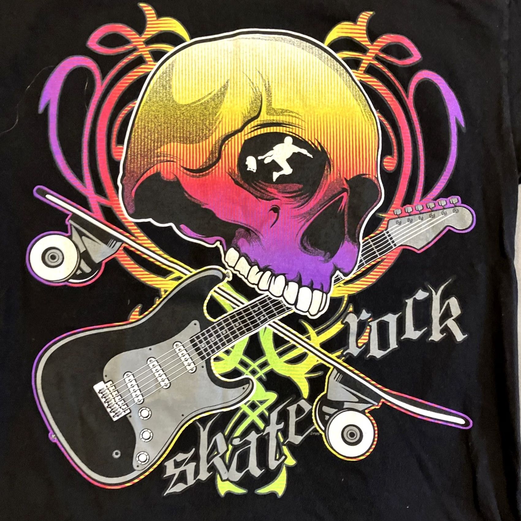 Vintage VINTAGE Rude Boyz Skate Rock Graphic T Shirt Men S Black Rock Mens Small Shirt Size US S / EU 44-46 / 1 - 2 Thumbnail