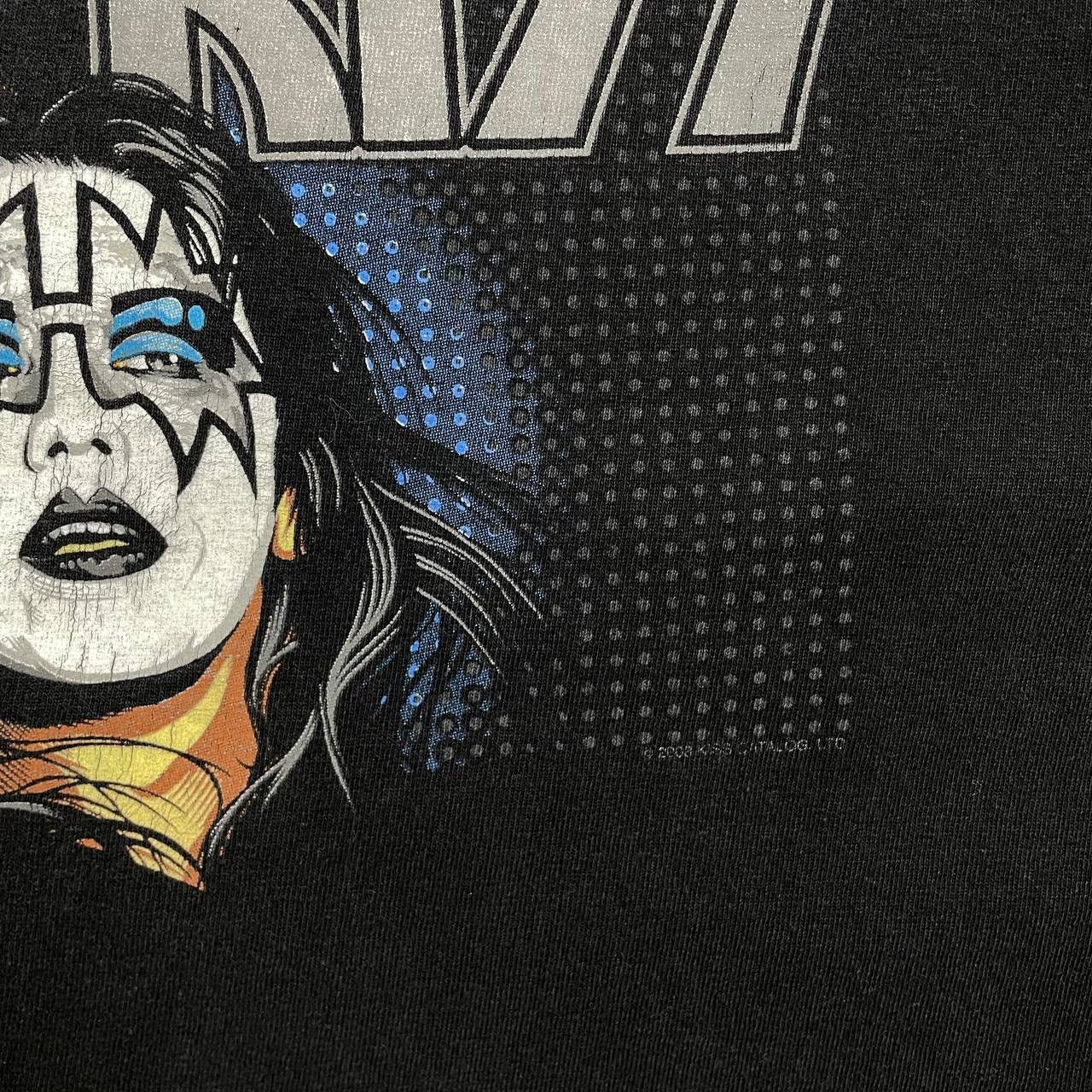 KISS Vintage 2008 KISS Tennessee River Band T Shirt Faded Black L Size US L / EU 52-54 / 3 - 4 Thumbnail