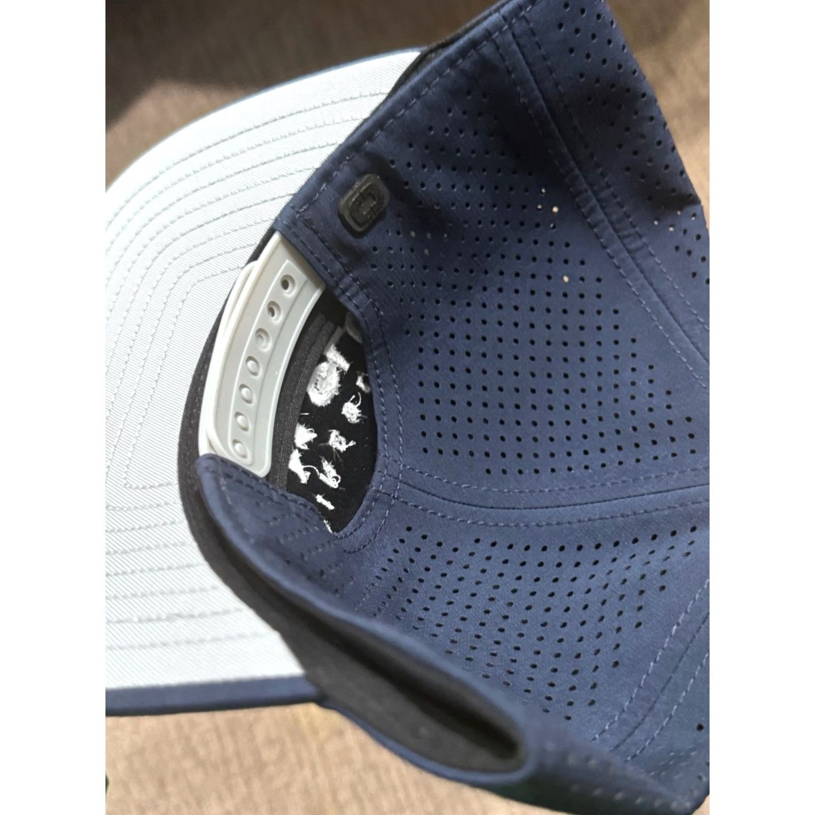 Vintage Nike Ogio Fontainbleau Race Club Baseball Hat One Size Blue Mens Cap 5 Panel NWOT Size ONE SIZE - 2 Thumbnail