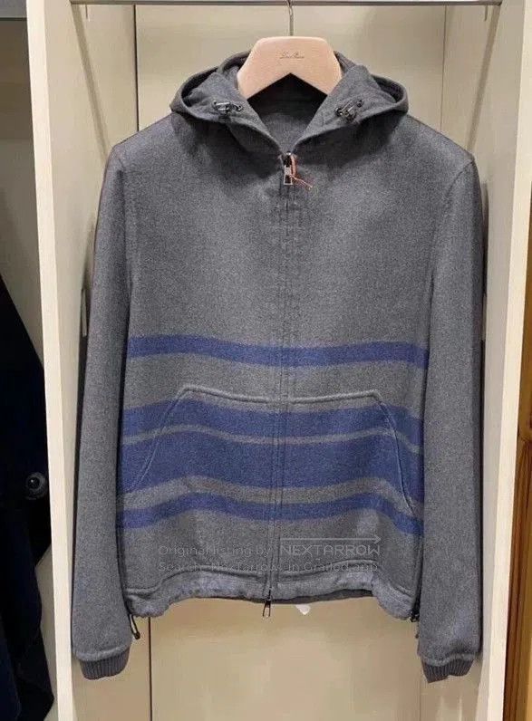 Loro Piana Loro Piana Water-resistant Cashmere Hooded Jacket. Size US S / EU 44-46 / 1 - 2 Thumbnail