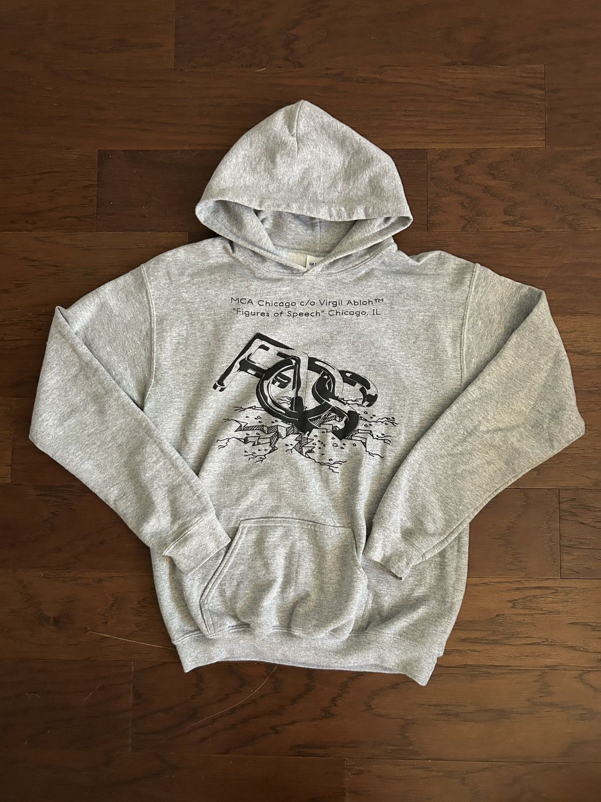 Virgil Abloh Virgil Abloh x Champion Figures of Speech MCA Hoodie Size US S / EU 44-46 / 1 - 1 Thumbnail