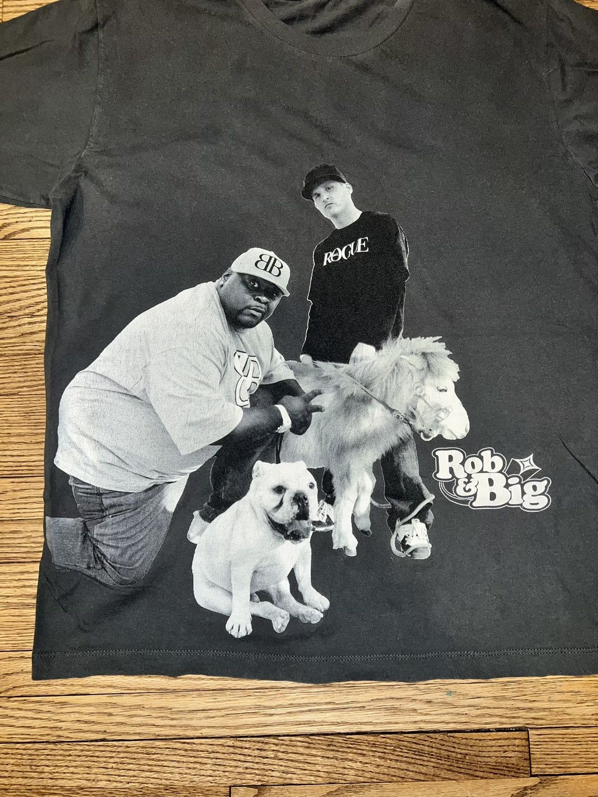 Vintage Vintage Skate Tee Rob & Big Rob Dyrdek Size US L / EU 52-54 / 3 - 2 Thumbnail