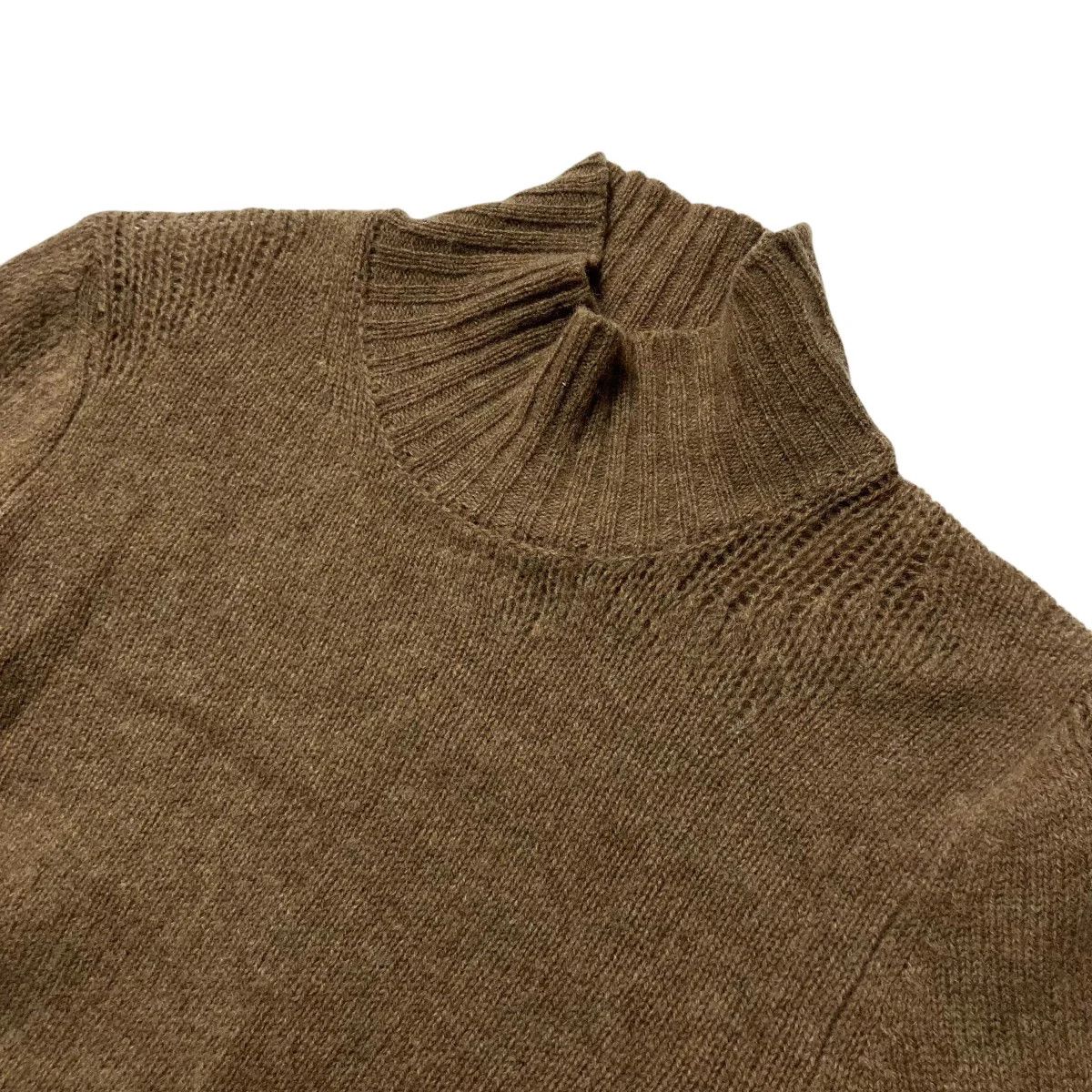 Maison Margiela AW16 Mock Neck Wool Knit Sweater Size M / US 6-8 / IT 42-44 - 3 Thumbnail