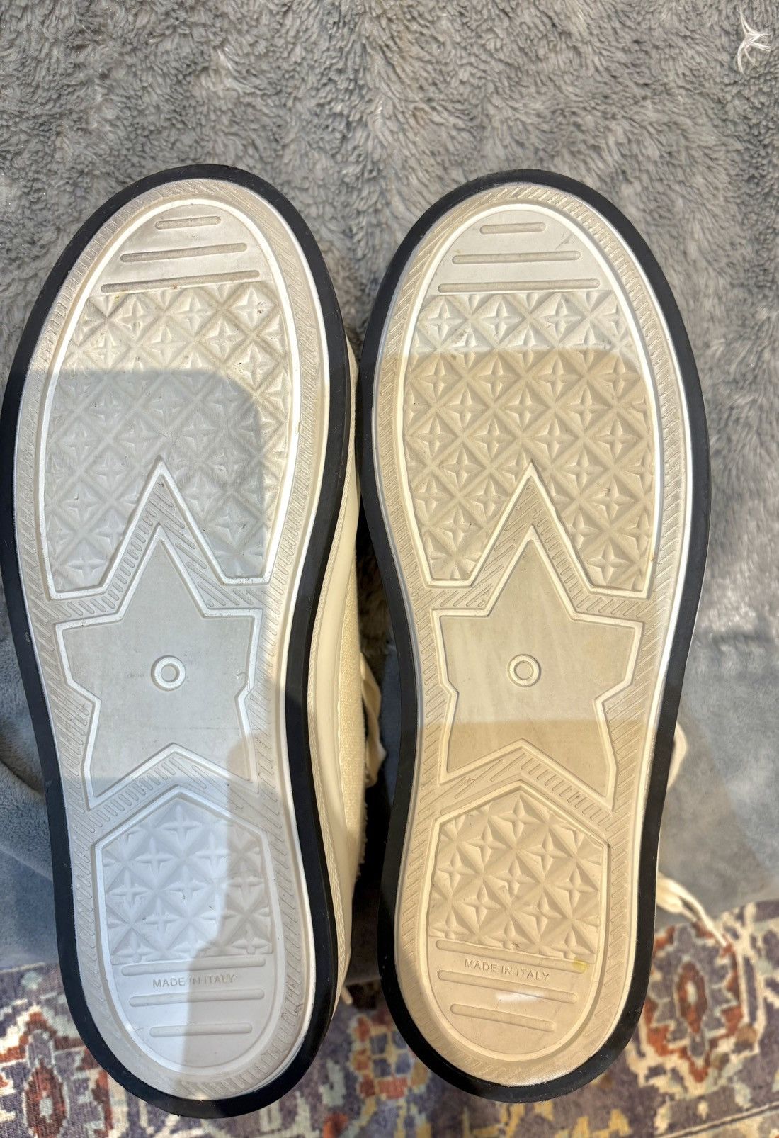 Dior Dior Walk’n’Dior Platform Sneakers Canvas Ecru 02U 7.5 US Size US 7.5 / IT 37.5 - 7 Thumbnail