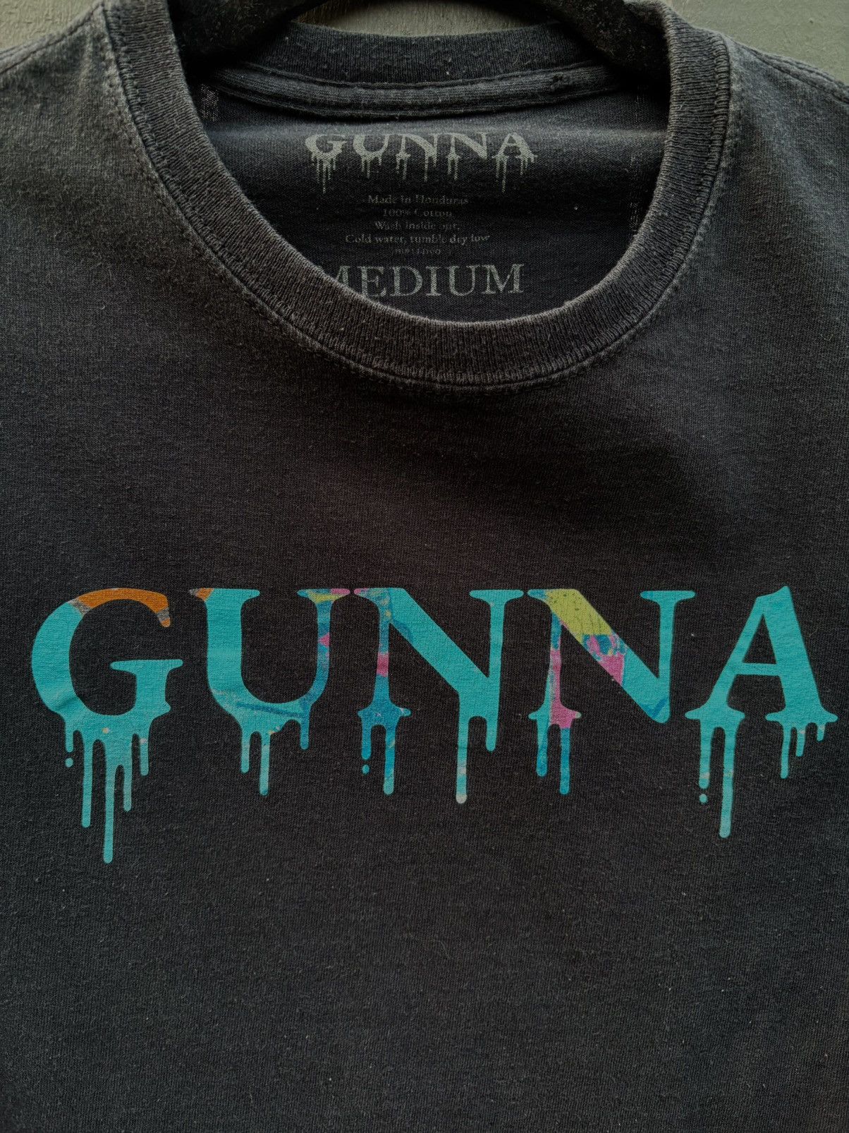 Rap Tees Gunna Drippin Rap T-shirt Streetwear Hype Size US M / EU 48-50 / 2 - 2 Thumbnail
