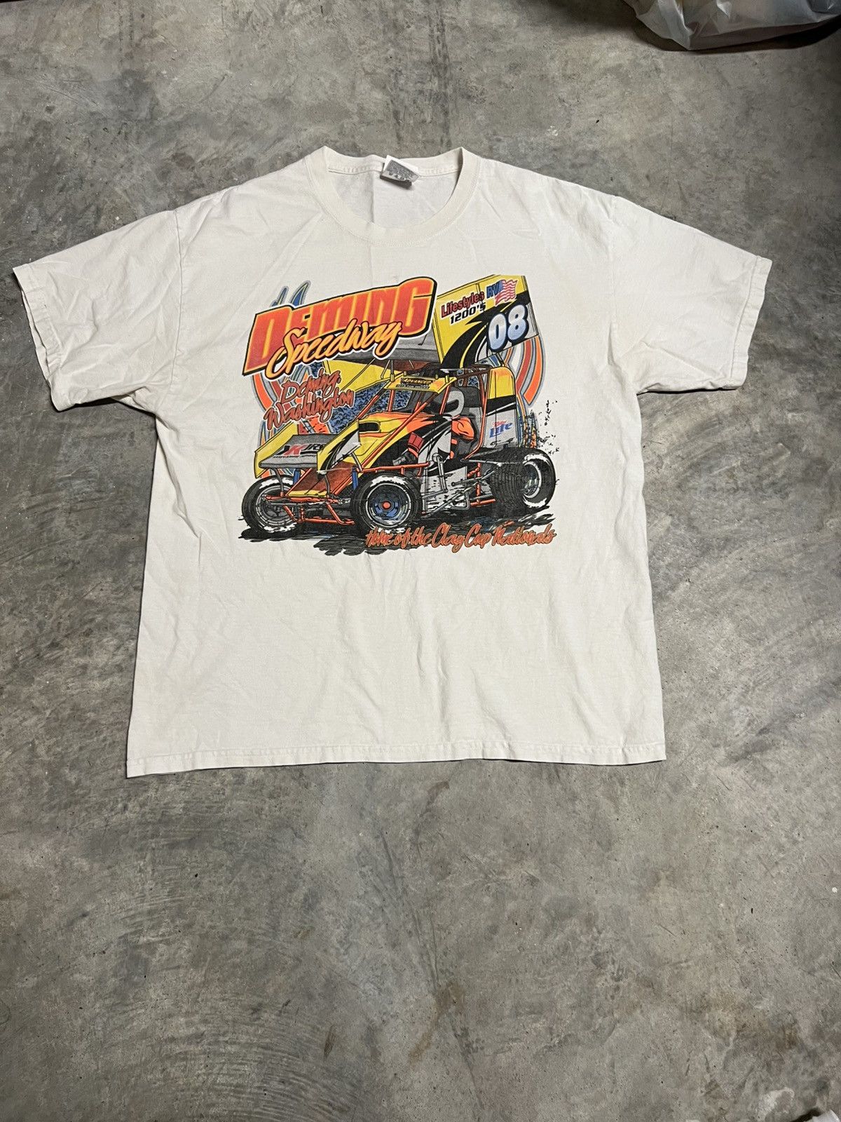 Other deming speedway graphic T shirt Size US XL / EU 56 / 4 - 4 Thumbnail