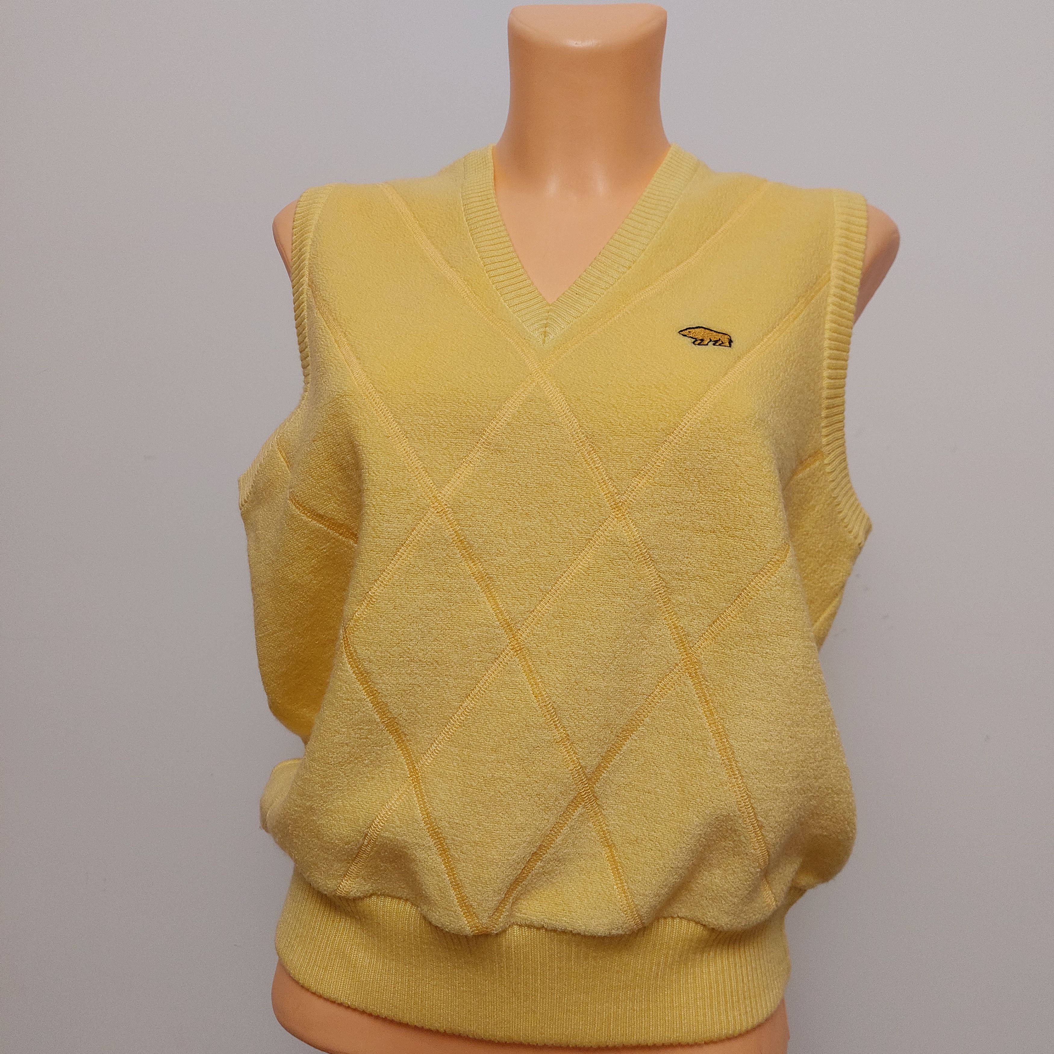Vintage Vintage Kack Nicklaus Golden Bear golf vest Made in Japan Size M / US 6-8 / IT 42-44 - 2 Thumbnail