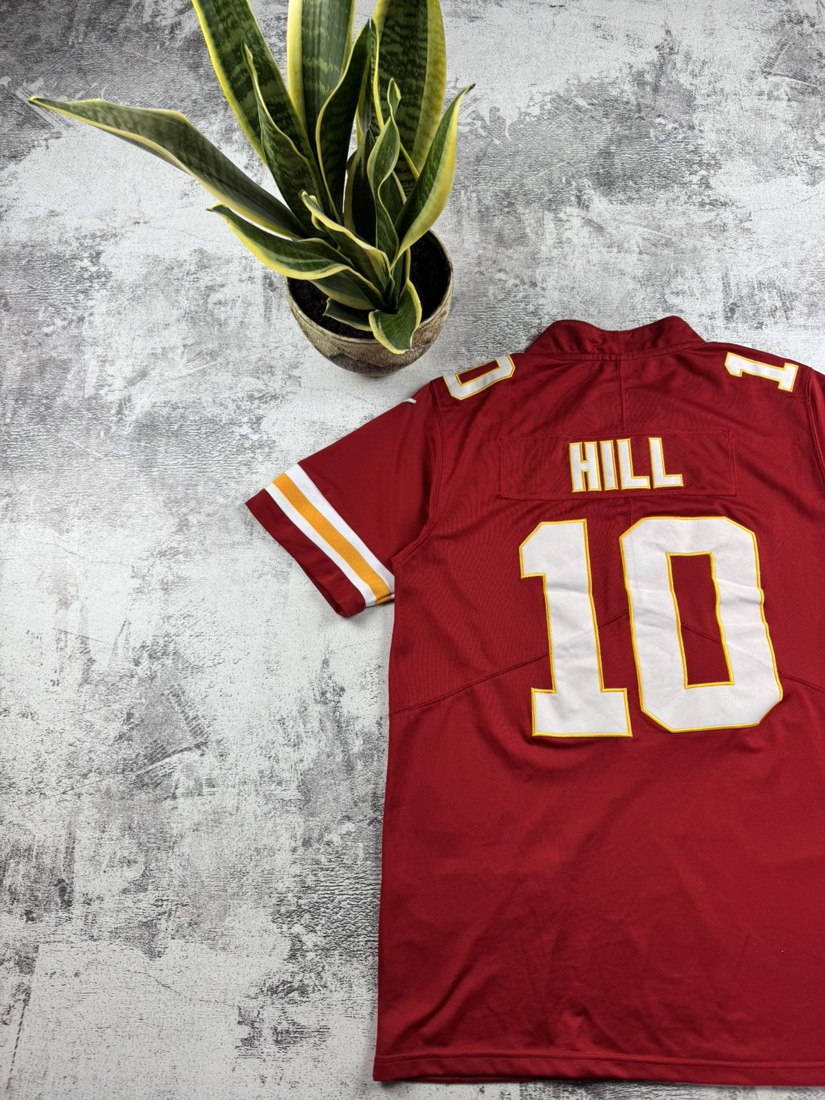 NFL × Vintage Kansas City Tyreek Hill #10 Superbowl T shirt Jersey Tee Size US M / EU 48-50 / 2 - 4 Thumbnail