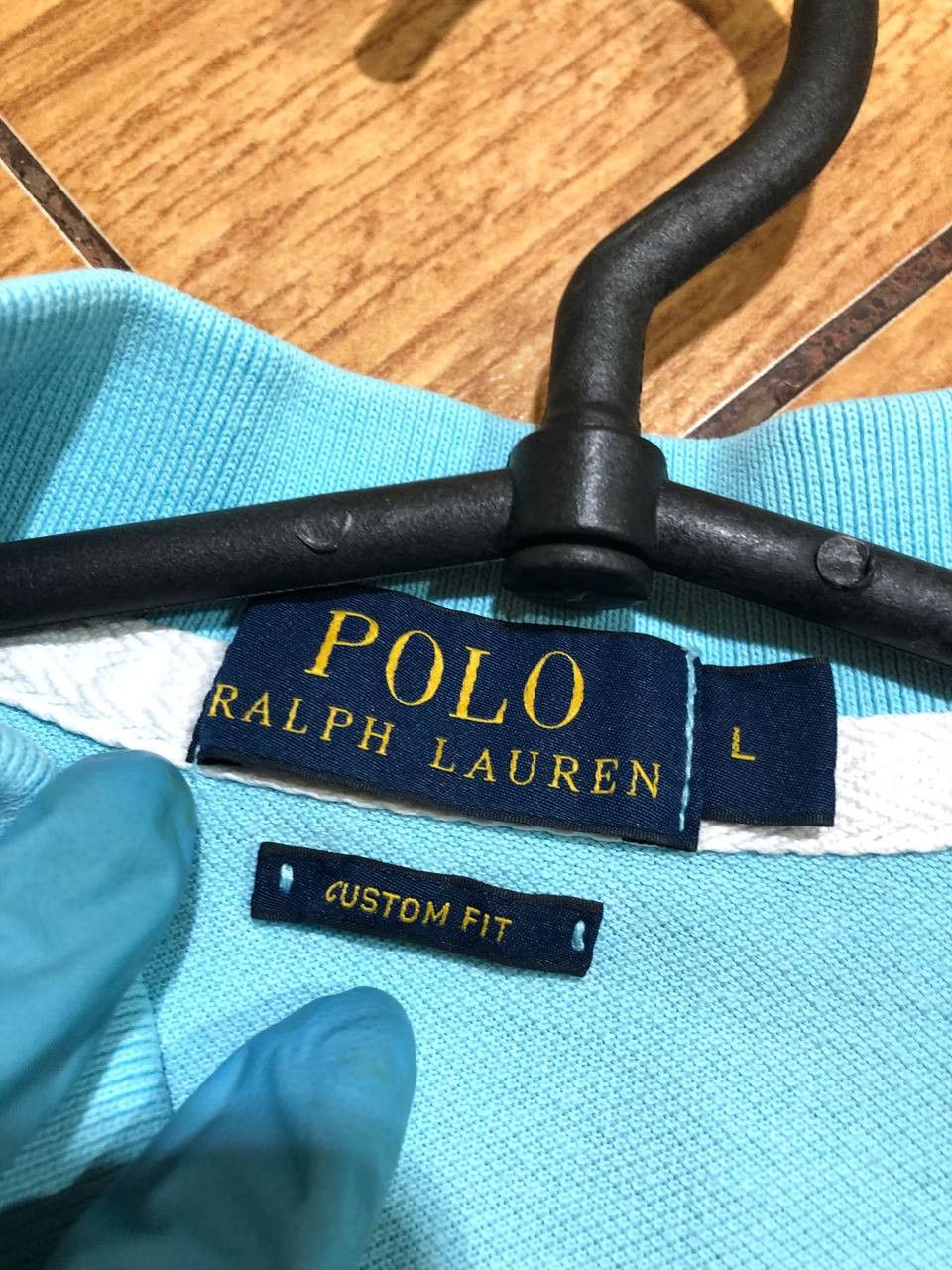 Polo Ralph Lauren Vintage Polo Ralph Lauren Custom Fit Polo Size L Size US L / EU 52-54 / 3 - 2 Thumbnail