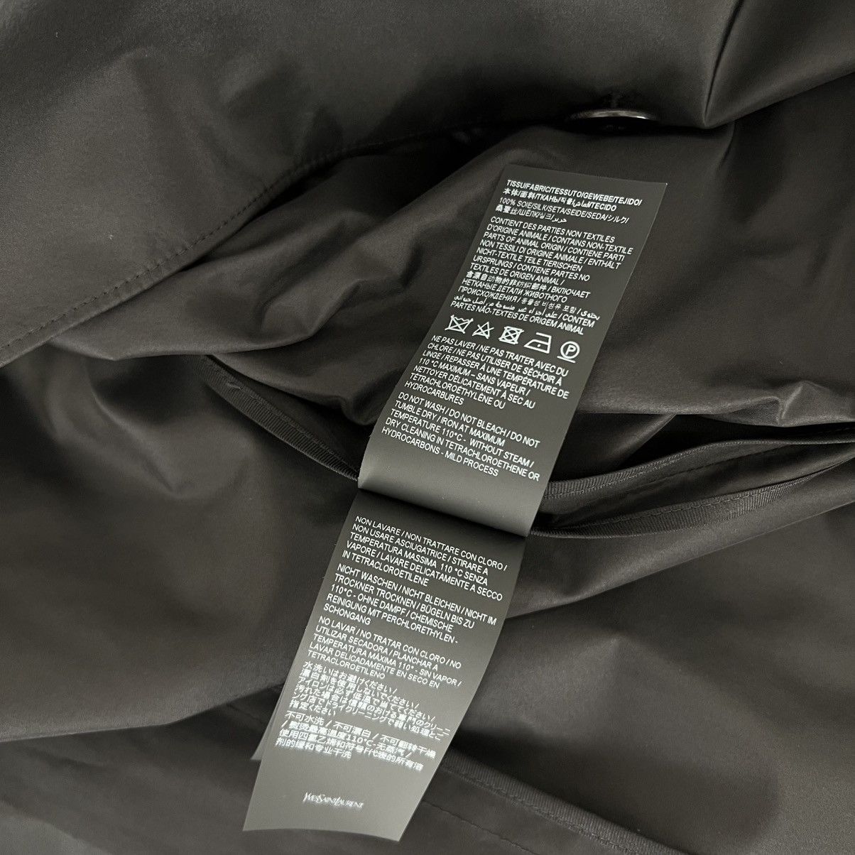 Saint Laurent Paris Saint Laurent Double Breasted Oversized Coat in Medium Size US M / EU 48-50 / 2 - 6 Thumbnail