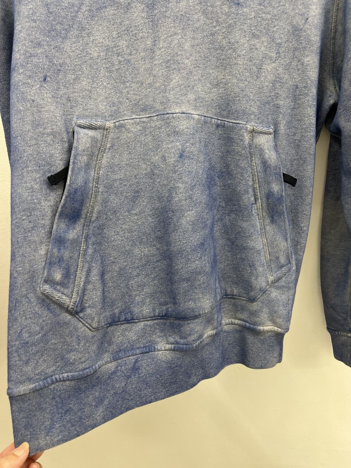 Stone Island Stone Island Cotton-Jersey Logo Hoodie in Blue Size US S / EU 44-46 / 1 - 5 Thumbnail