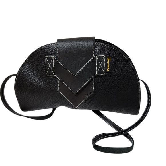 Vintage Paquetage leather women's black shoulder bag size OS black Size ONE SIZE - 2 Thumbnail