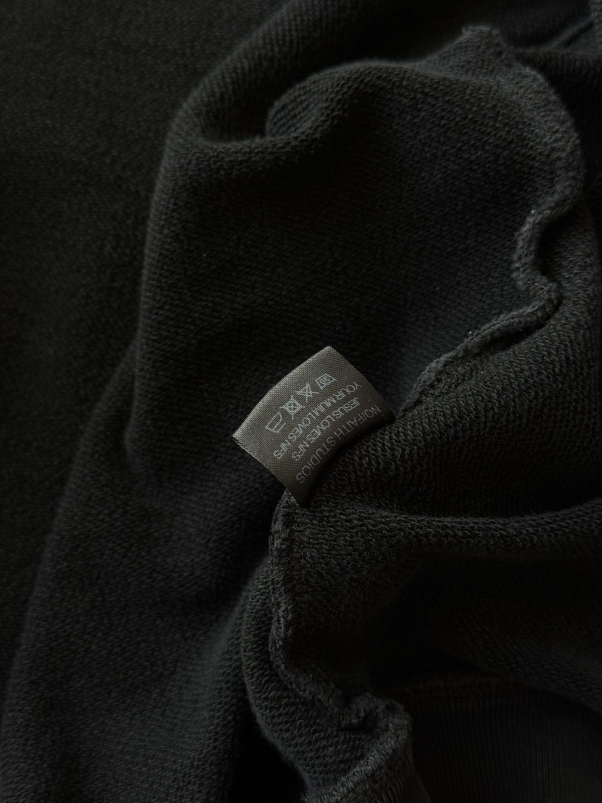 No Faith Studios NFS ZIP JACKET Washed Black Zip Up Hoodie no faith Studios Size US S / EU 44-46 / 1 - 13 Thumbnail