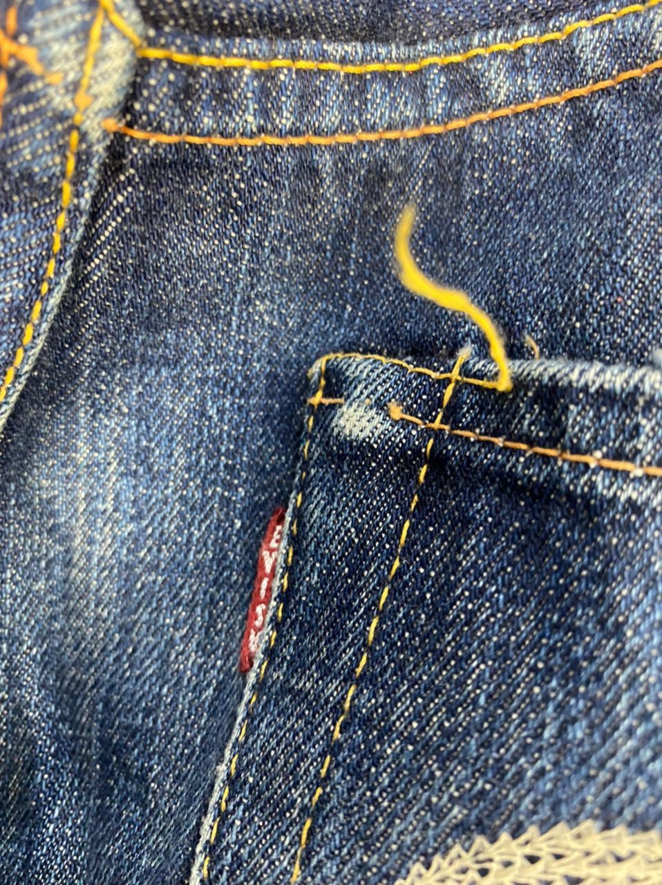 Evisu × Japanese Brand Vintage evisu selvedge distressed denim jeans by yamane Size US 34 / EU 50 - 6 Thumbnail