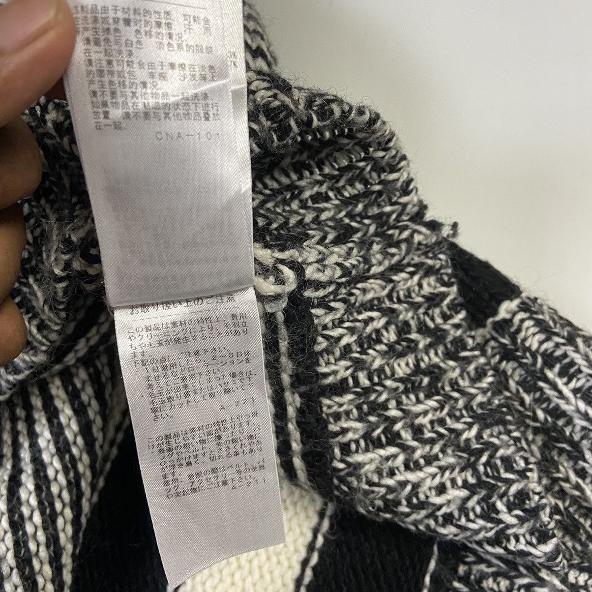 SLY SLY Japanese Designer Striped Knit Sweater Grunge Avant Vibe Size US XXL / EU 58 / 5 - 7 Thumbnail