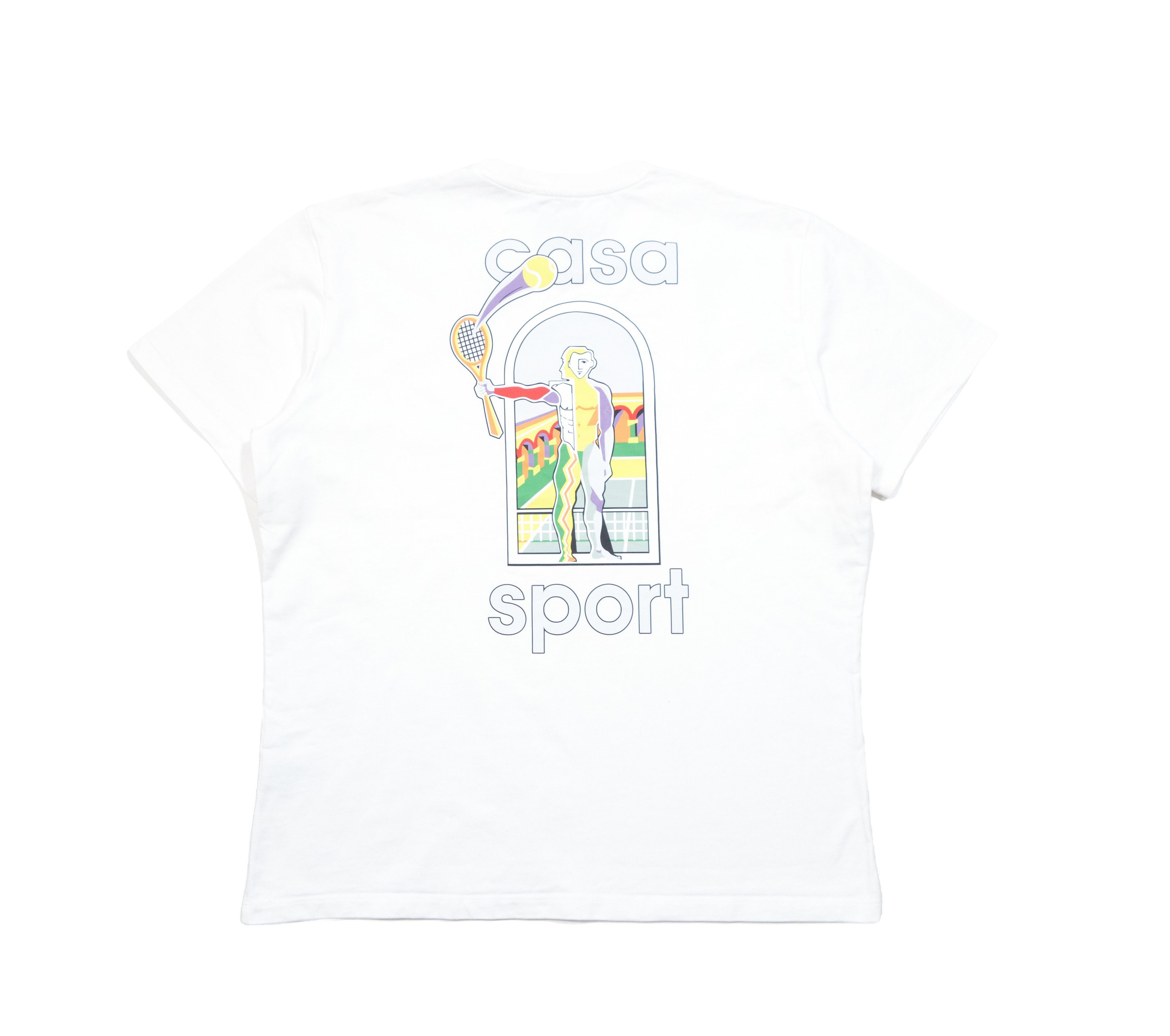 Casablanca Le Jeu Coloré Casasport Graphic T-Shirt Size US L / EU 52-54 / 3 - 2 Thumbnail