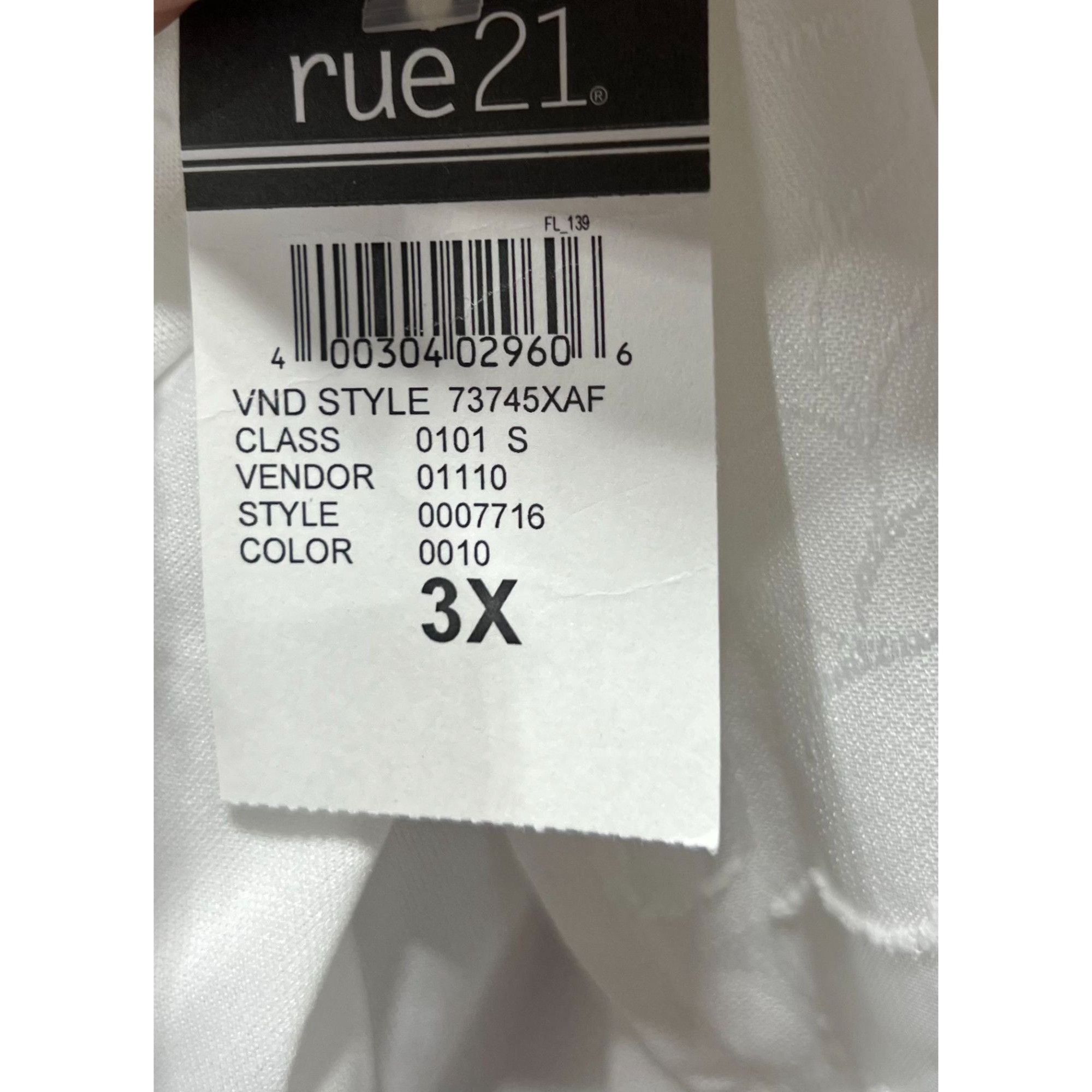 rue21 Rue 21 - Women's Summer Sleeveless High Low Hem Ruffle Flora Size 3XL / US 20-22 - 8 Thumbnail