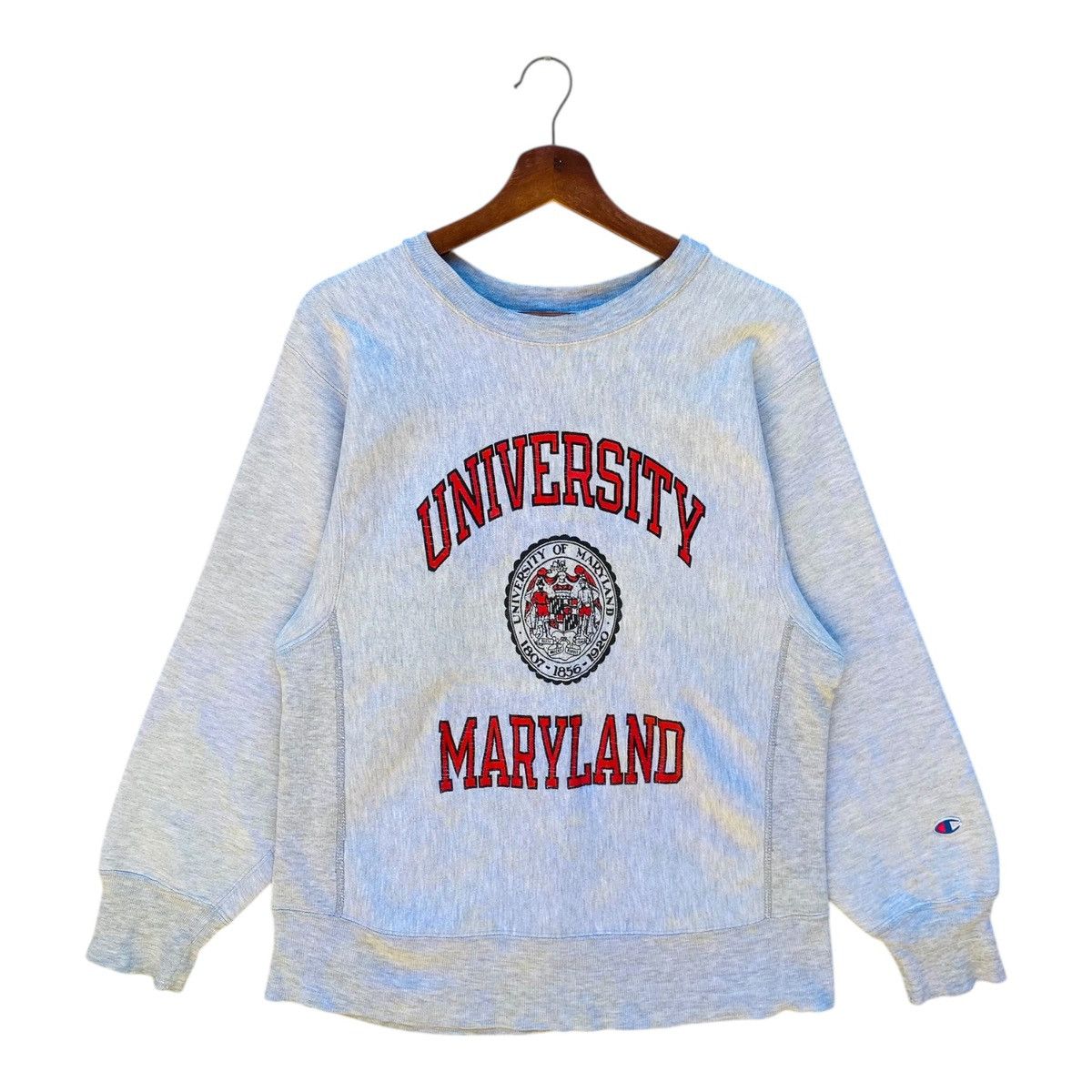 Champion × Vintage Rare Vintage Champion Reverse Weave Maryland Sweatshirt Size US M / EU 48-50 / 2 - 1 Thumbnail