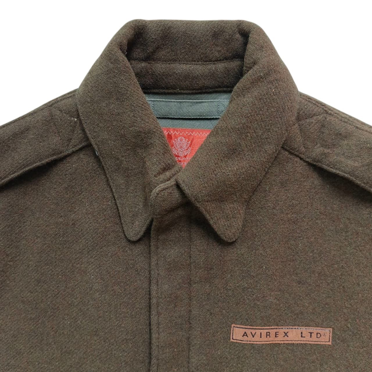 Avirex Avirex Army Officers Uniform Wool Jacket Size US S / EU 44-46 / 1 - 3 Thumbnail